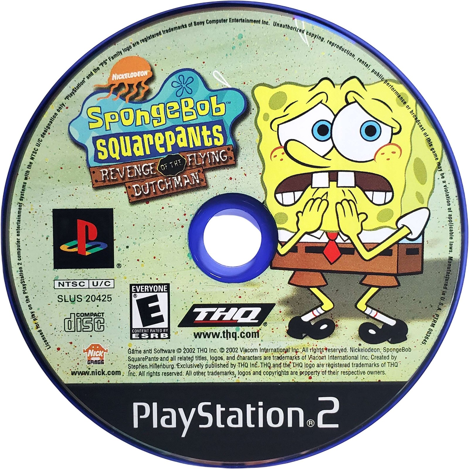 SpongeBob SquarePants Revenge Of The Flying Dutchman – Sony Playstation 2