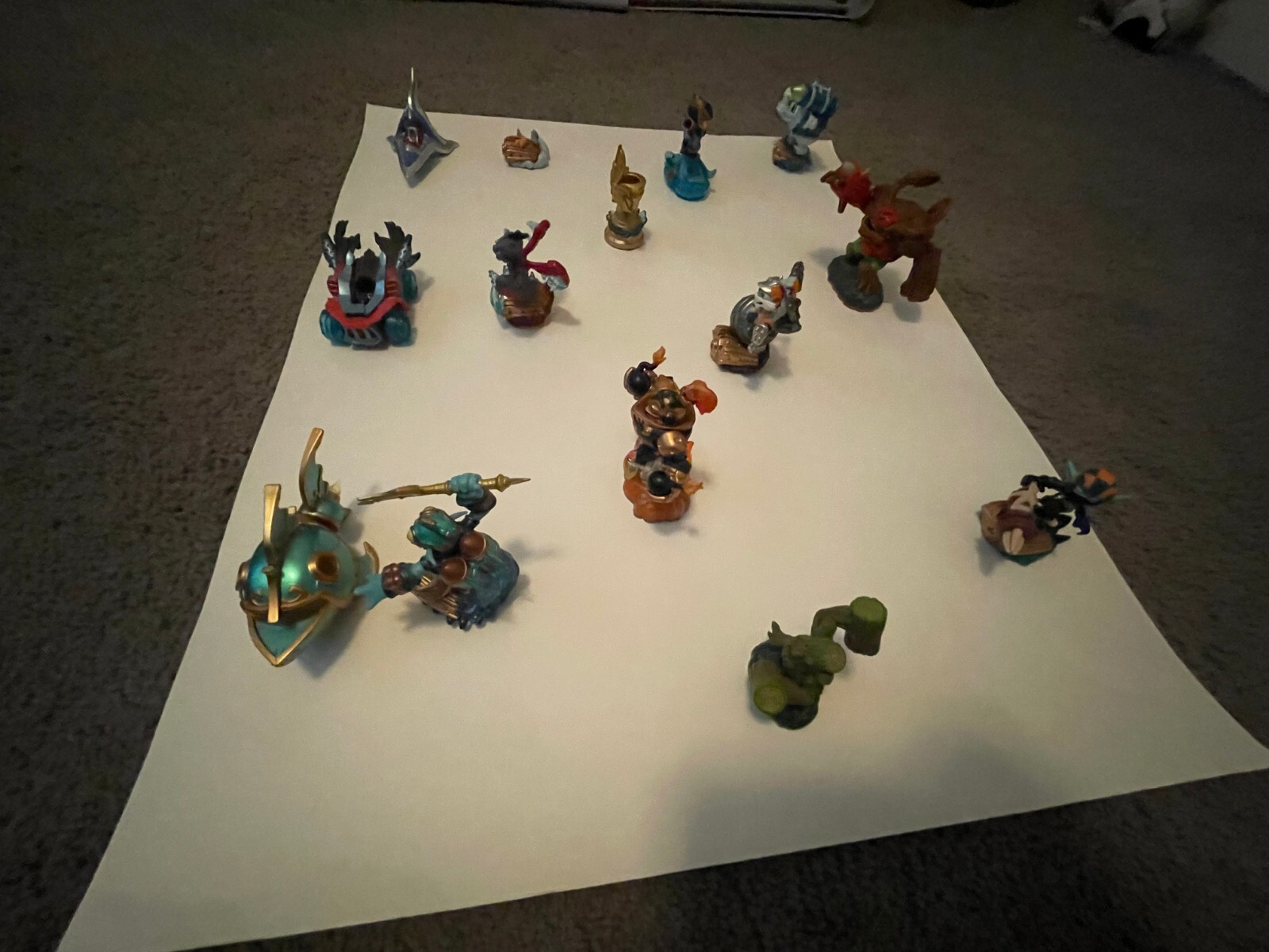 Huge Activision Skylanders SuperCharger Lot: Used Characters, Great Condition.
