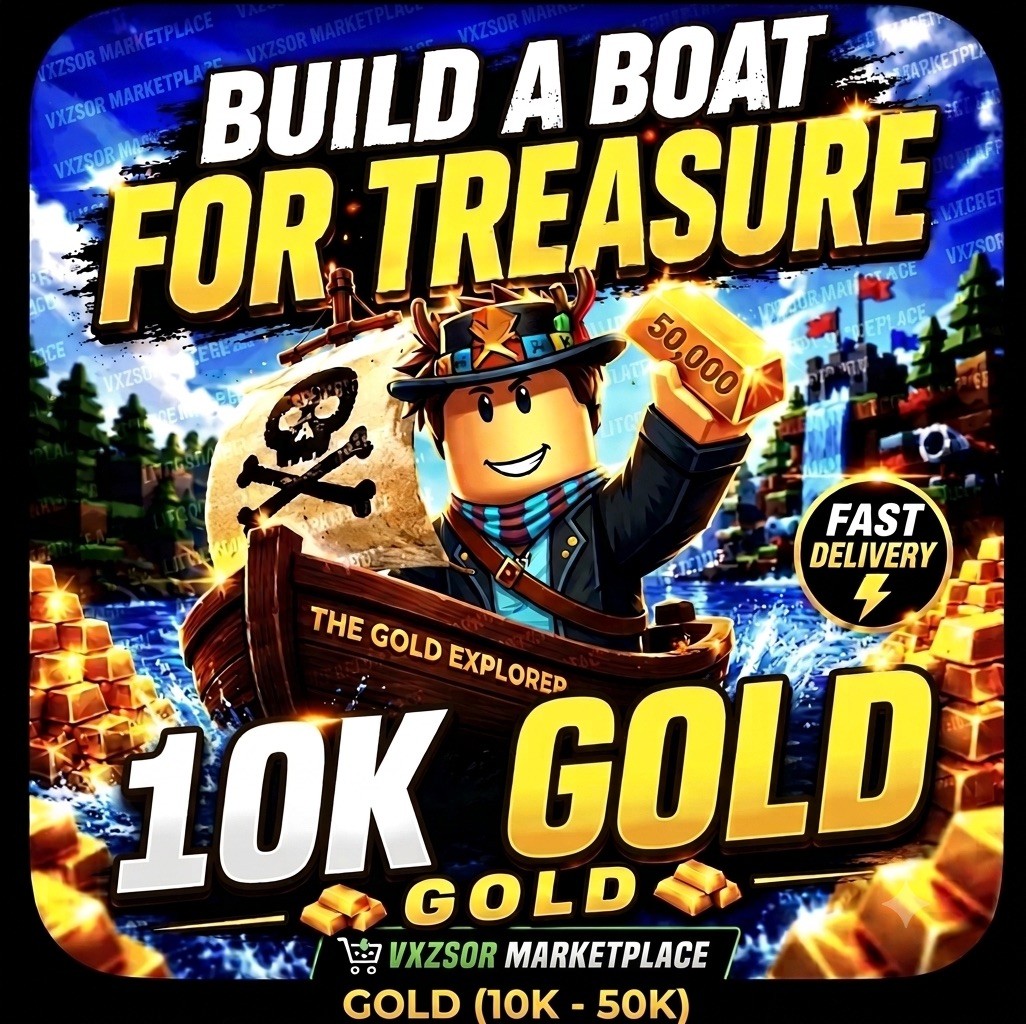 🪙🤑ROBLOX BUILD A BOAT FOR TREASURE GOLD🤑🪙 | 10K| CHECK DEC BEFORE BUYING