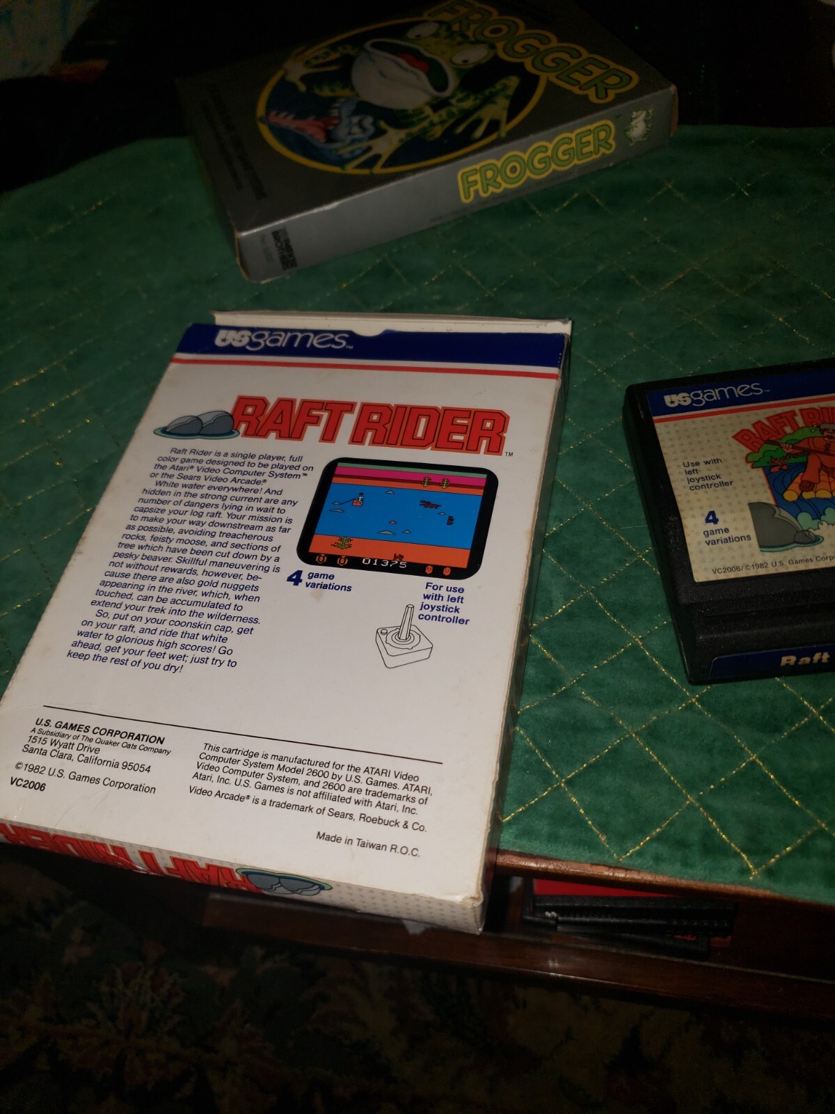 ultra rare Atari 2600 Raft Rider Stargunner Threshold star gunner nes