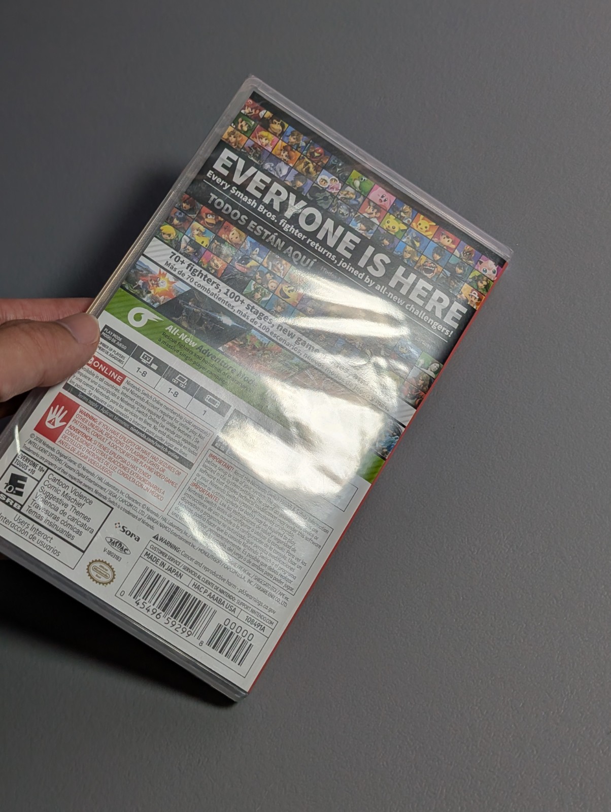Sealed First Print- Super Smash Bros. Ultimate (Nintendo Switch) 1st Print 00000