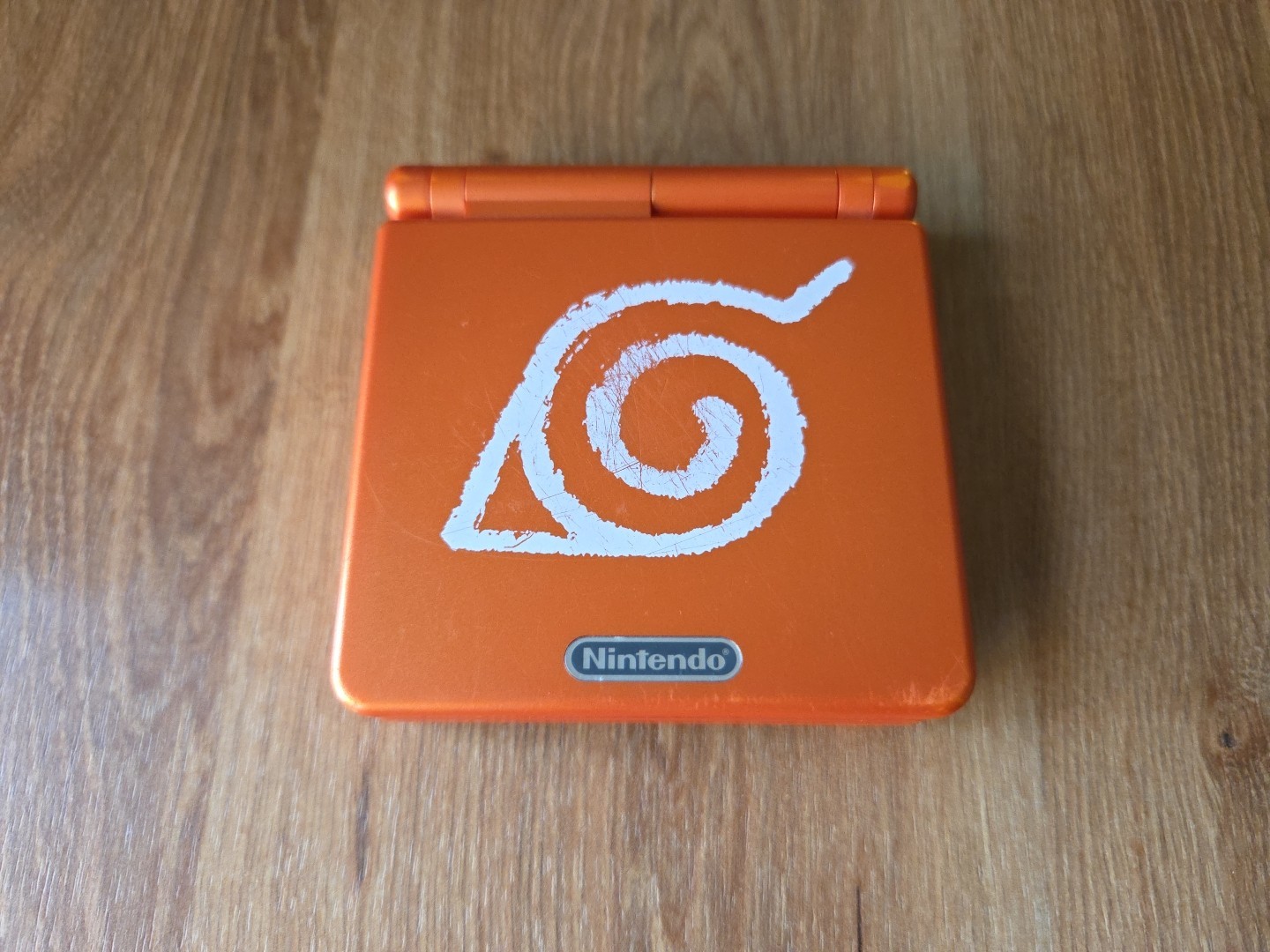 Nintendo Gameboy Advance SP GBA Naruto Limited Editon Tested RARE OEM US SELLER
