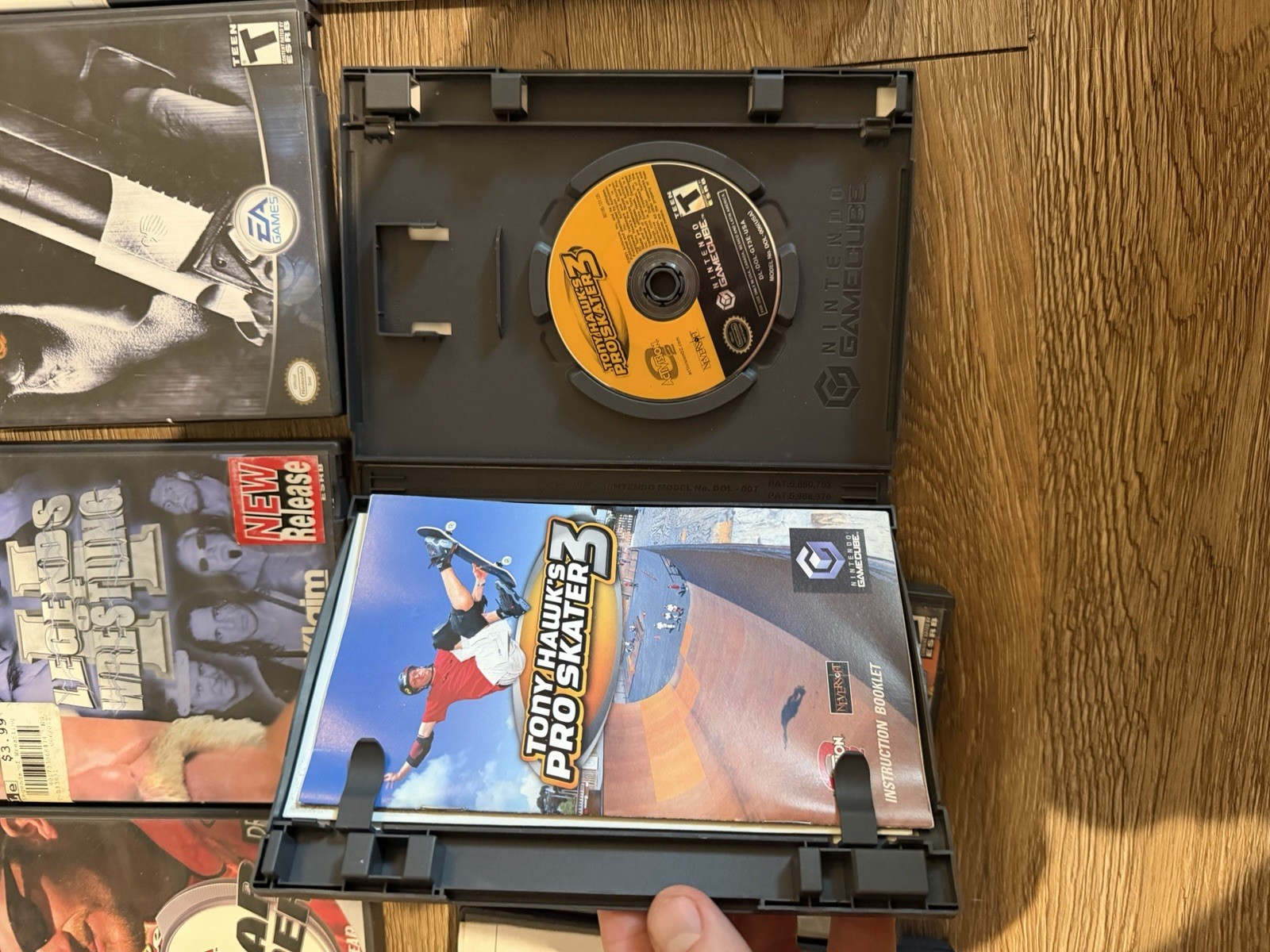 Lot Of Gamecube Games 7 Total Tony Hawk Mlb NASCAR 007