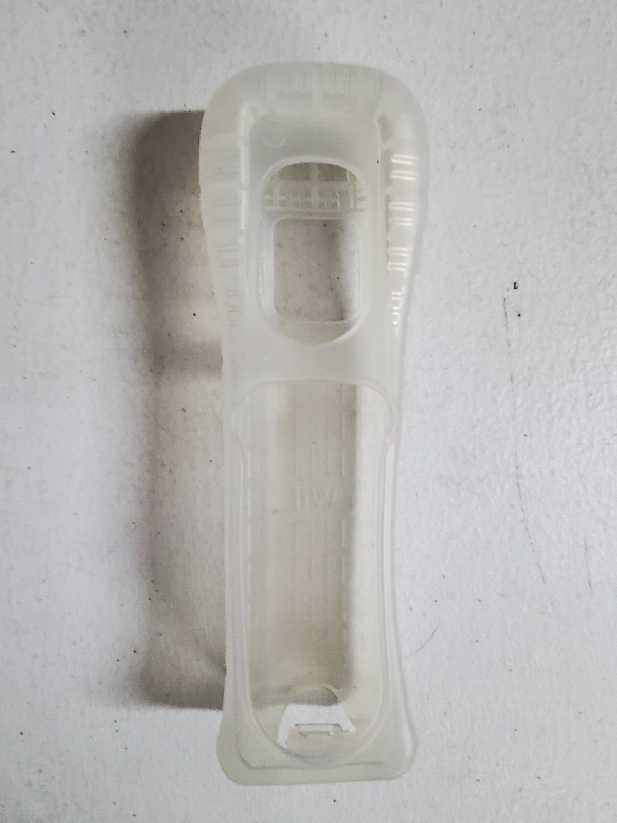 OEM Nintendo Wii Remote Rubber Silicone Gel Grip Cover Clear RVL-022 Sanitized