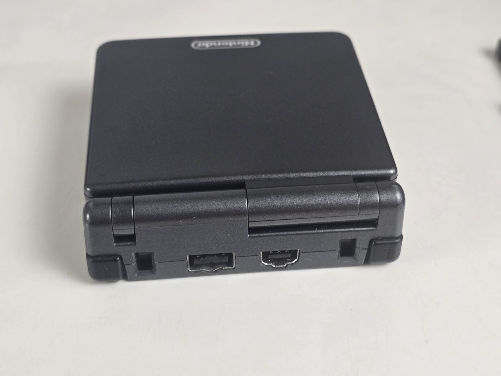 Nintendo Game Boy Advance SP AGS 001 Onyx Black GBA Console Bundle Tested