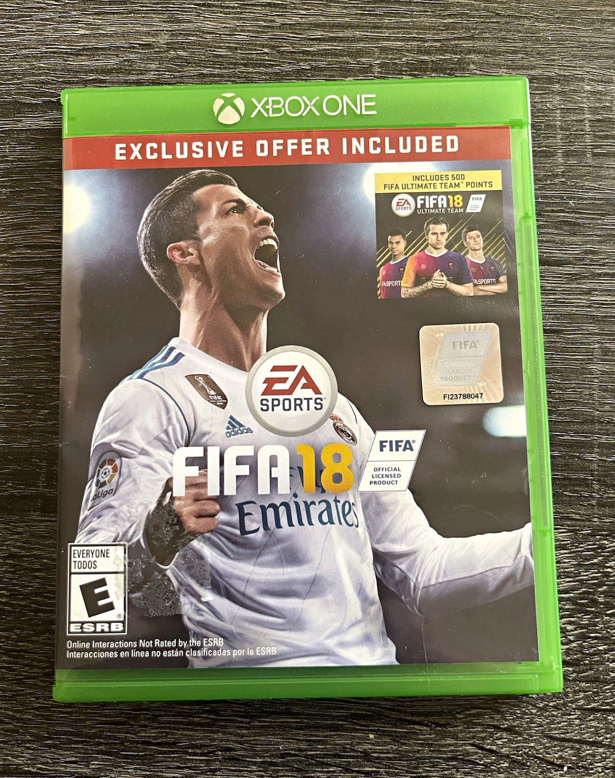 EA SPORTS FIFA 18 Xbox One Ultimate Team Points E-Everyone Sports Soccer