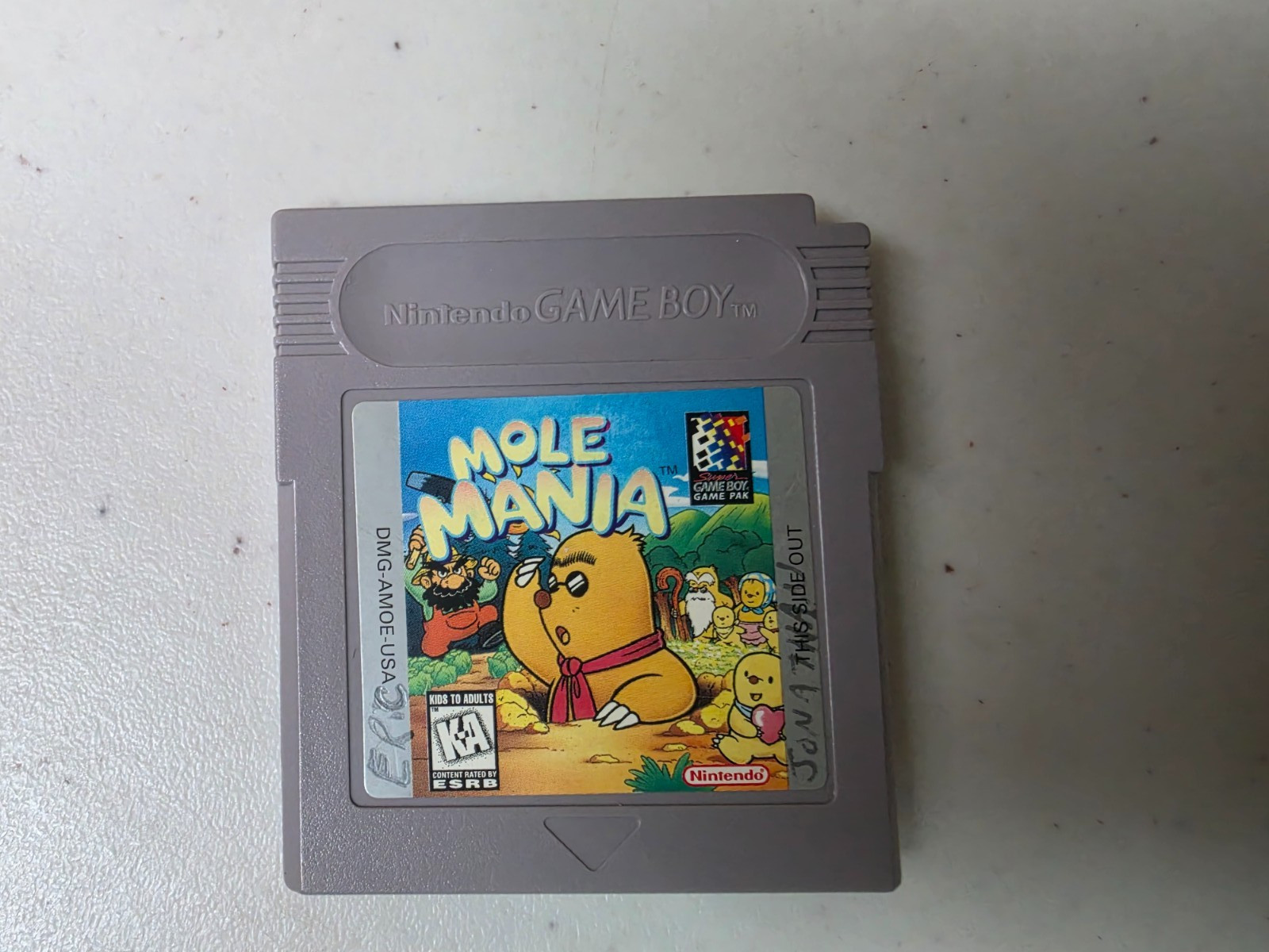 Mole Mania (Original Nintendo Game Boy) Authentic US Version Cart Only