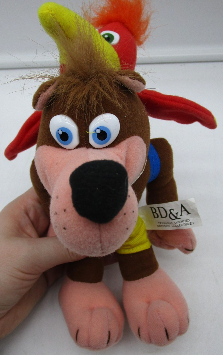 Nintendo 1998 BANJO KAZOOIE Plush