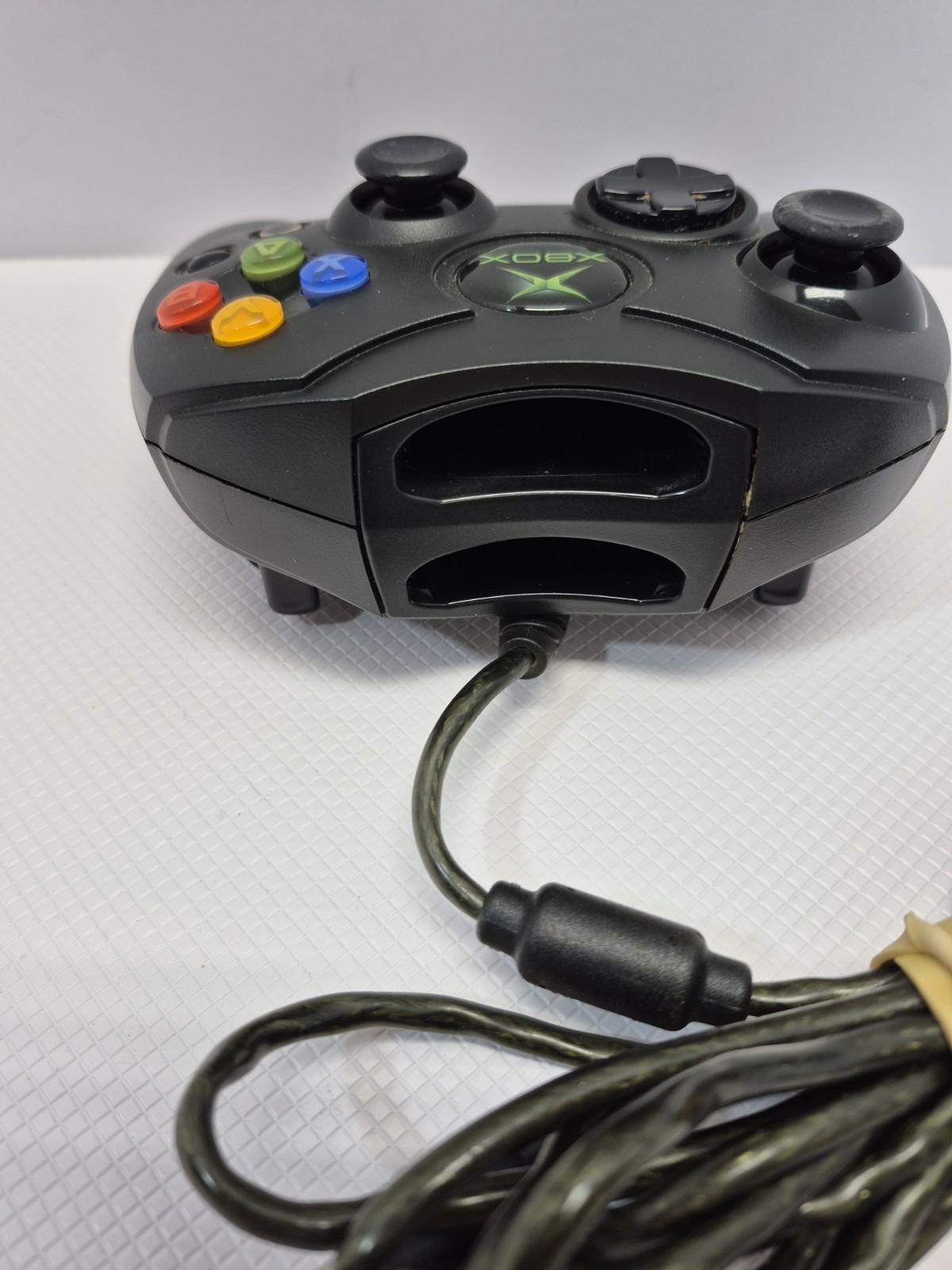 Microsoft Xbox Controller S Original Wired Gamepad X08-69873 | Black | Tested