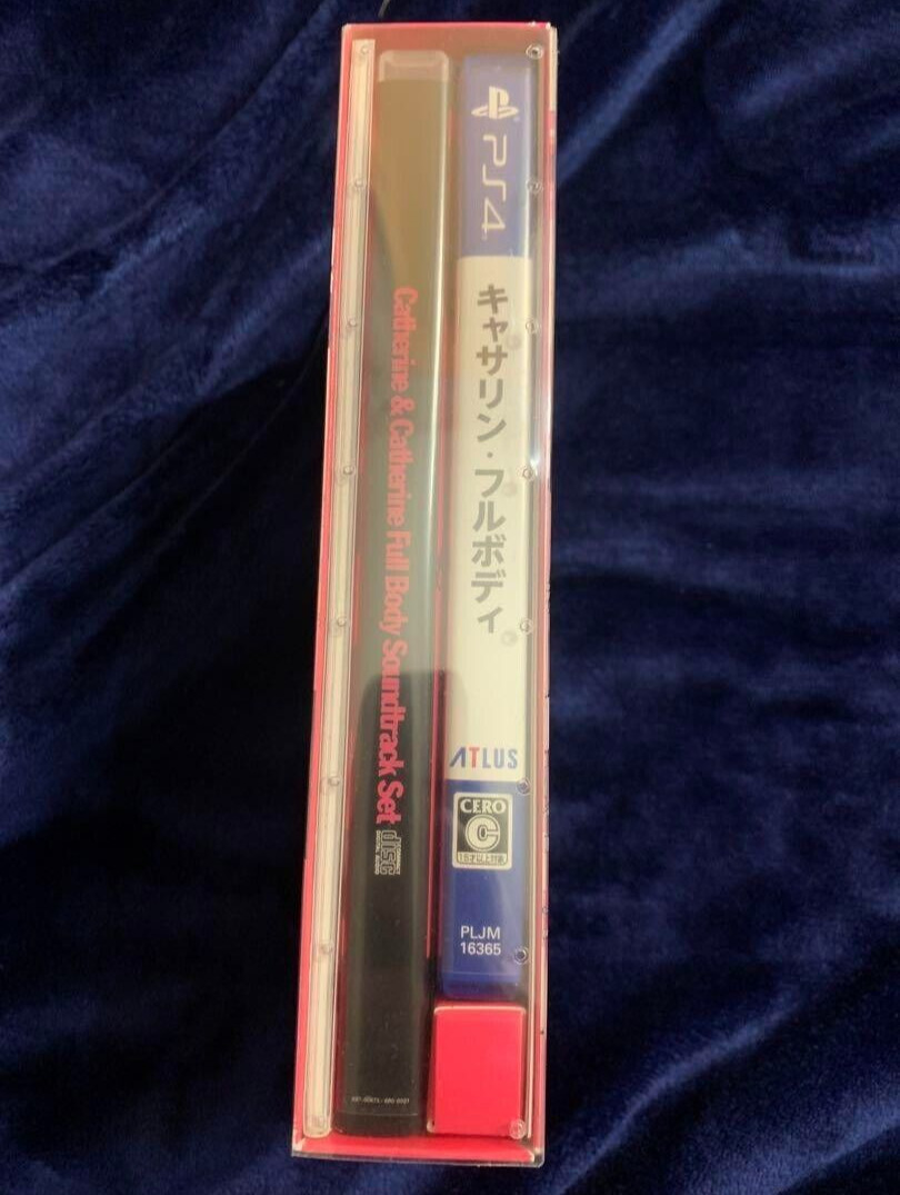 PS4 Catherine Full Body Dynamite Full Body Box First Limited Edition PlayStation