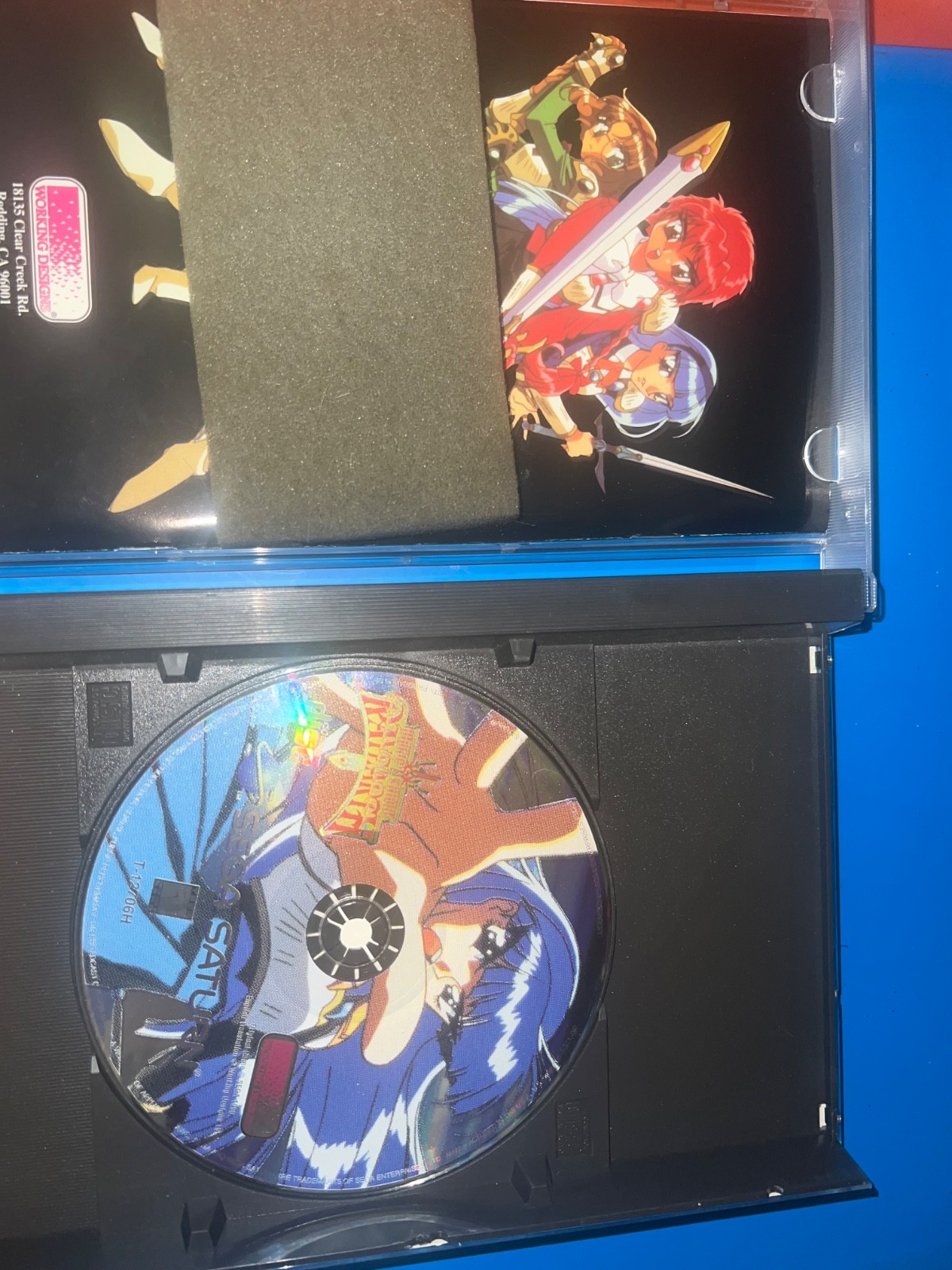 Magic Knight Rayearth for Sega Saturn! US Version in case with manual.