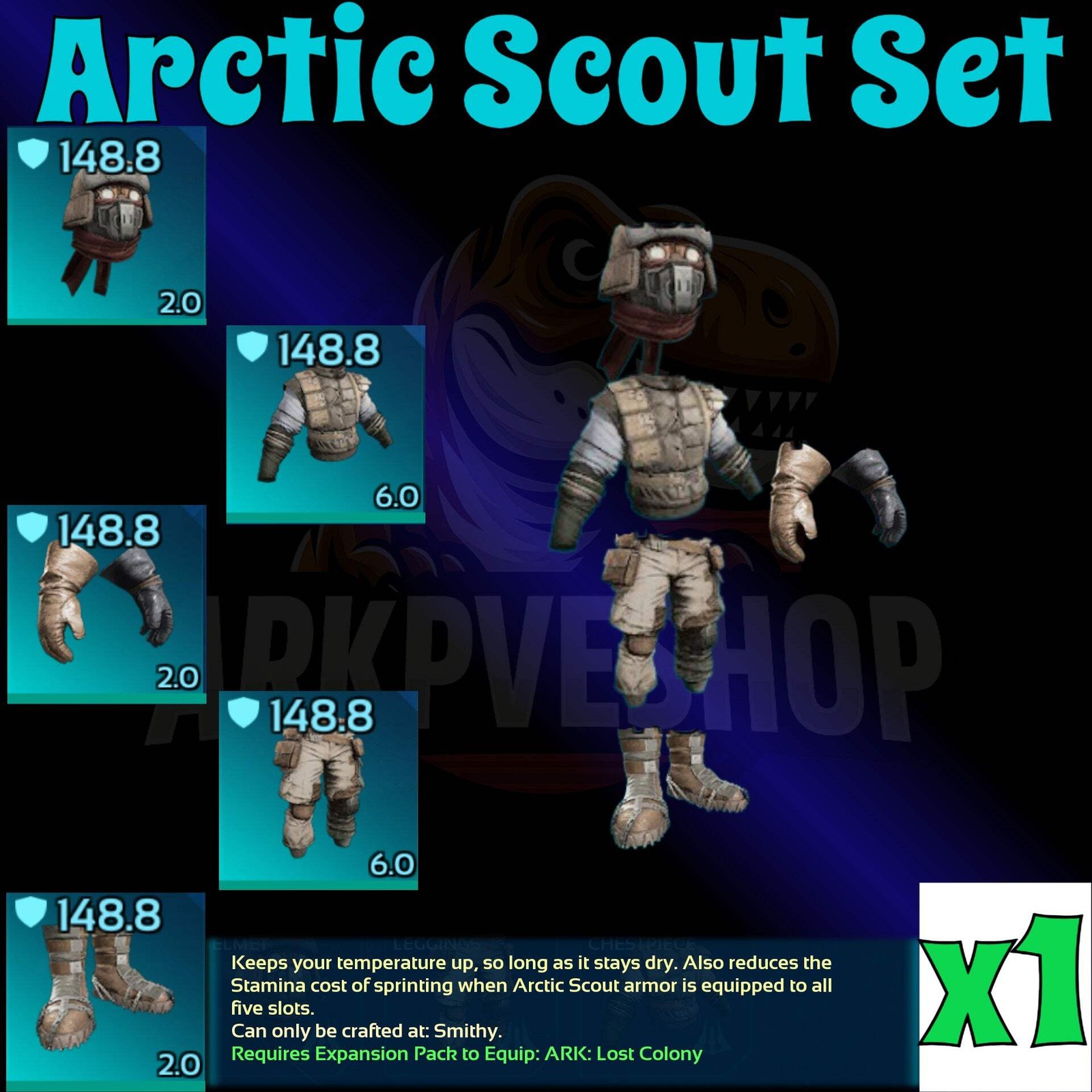 Lost Colony Items Structures Saddles ASA PVE 🦖ARK Survival Ascended