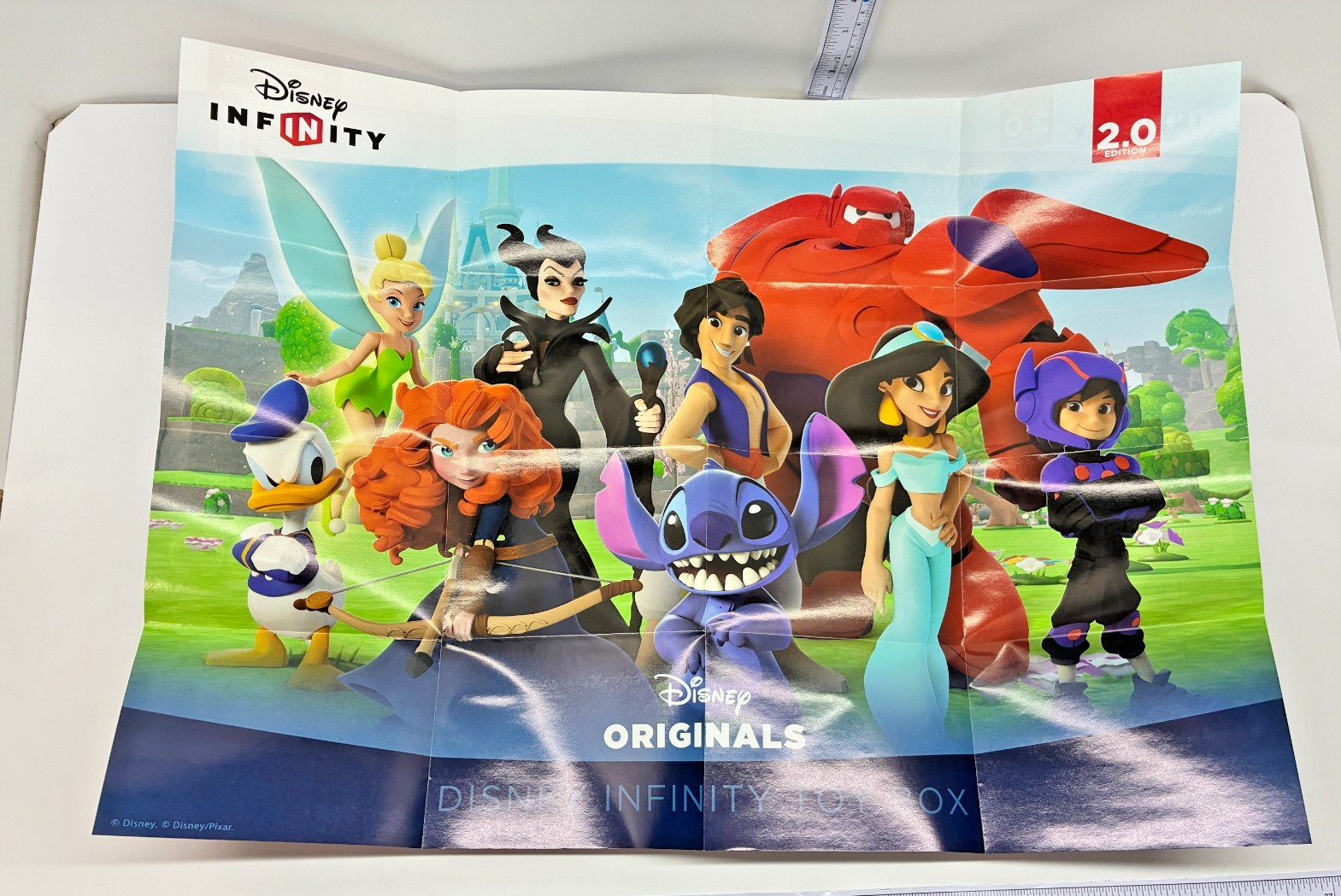 Disney Infinity Figures 2.0 Stitch/Merida *POWER DISCS/POSTER & FREE SHIPPING*