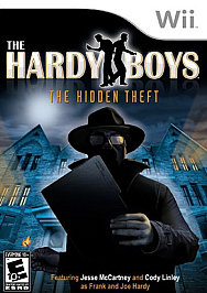The Hardy Boys: The Hidden Theft (Nintendo Wii, 2009) With Book