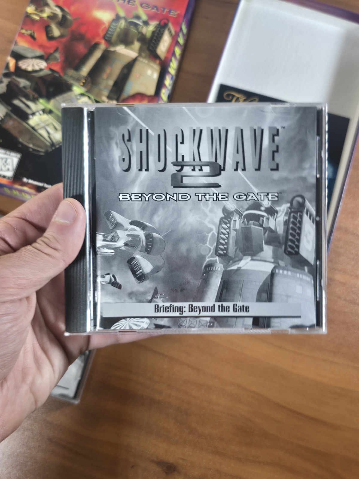 Shockwave 2: Beyond the Gate (3DO, 1995) Box Only – No Cds
