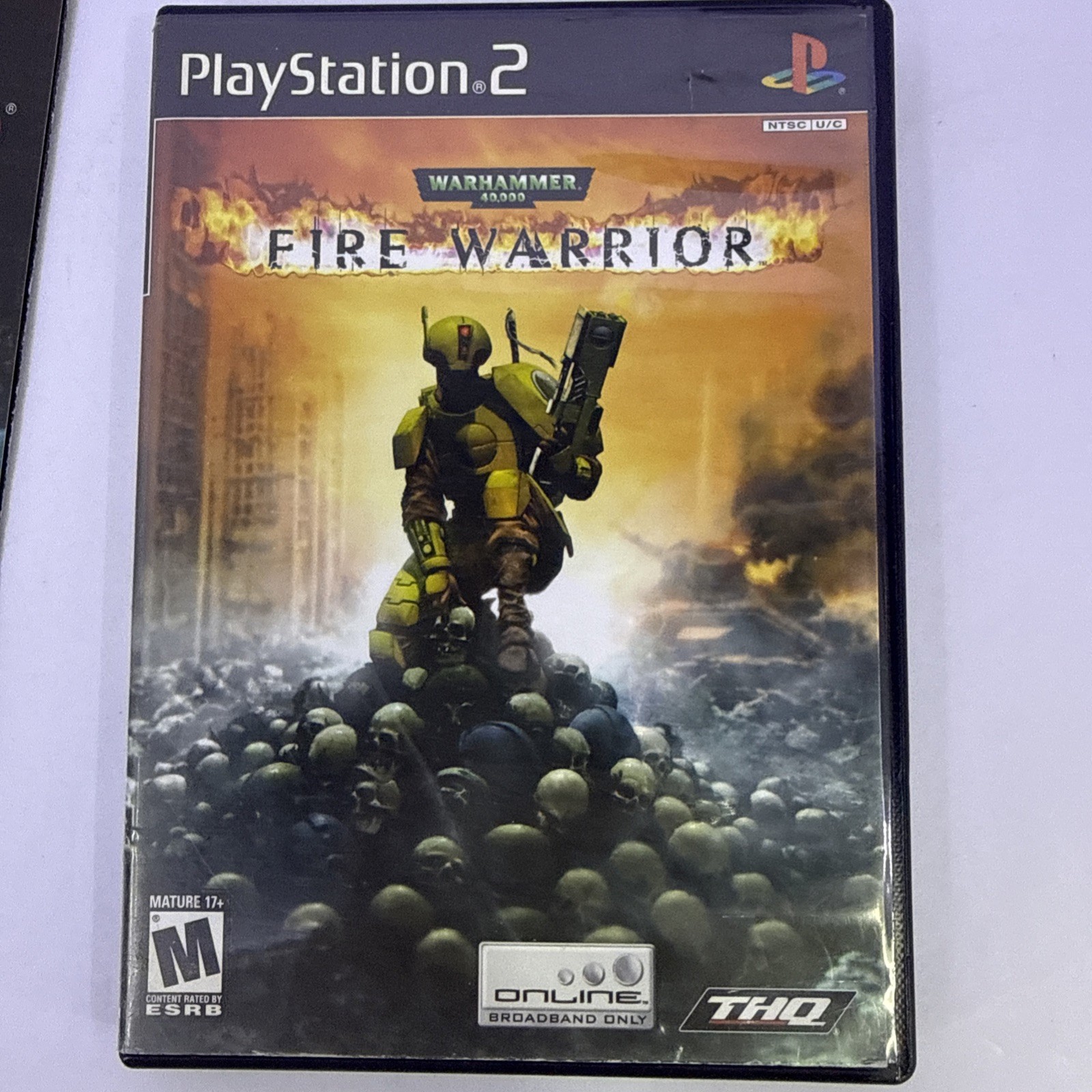 Warhammer 40,000: Fire Warrior (Sony PlayStation 2 Ps2, 2003) Tested