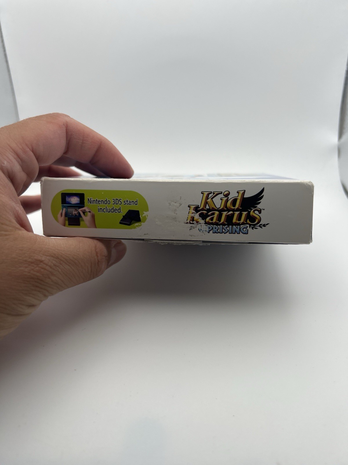 Kid Icarus: Uprising (Nintendo 3DS, 2012) Big Box -CIB Complete + Stand