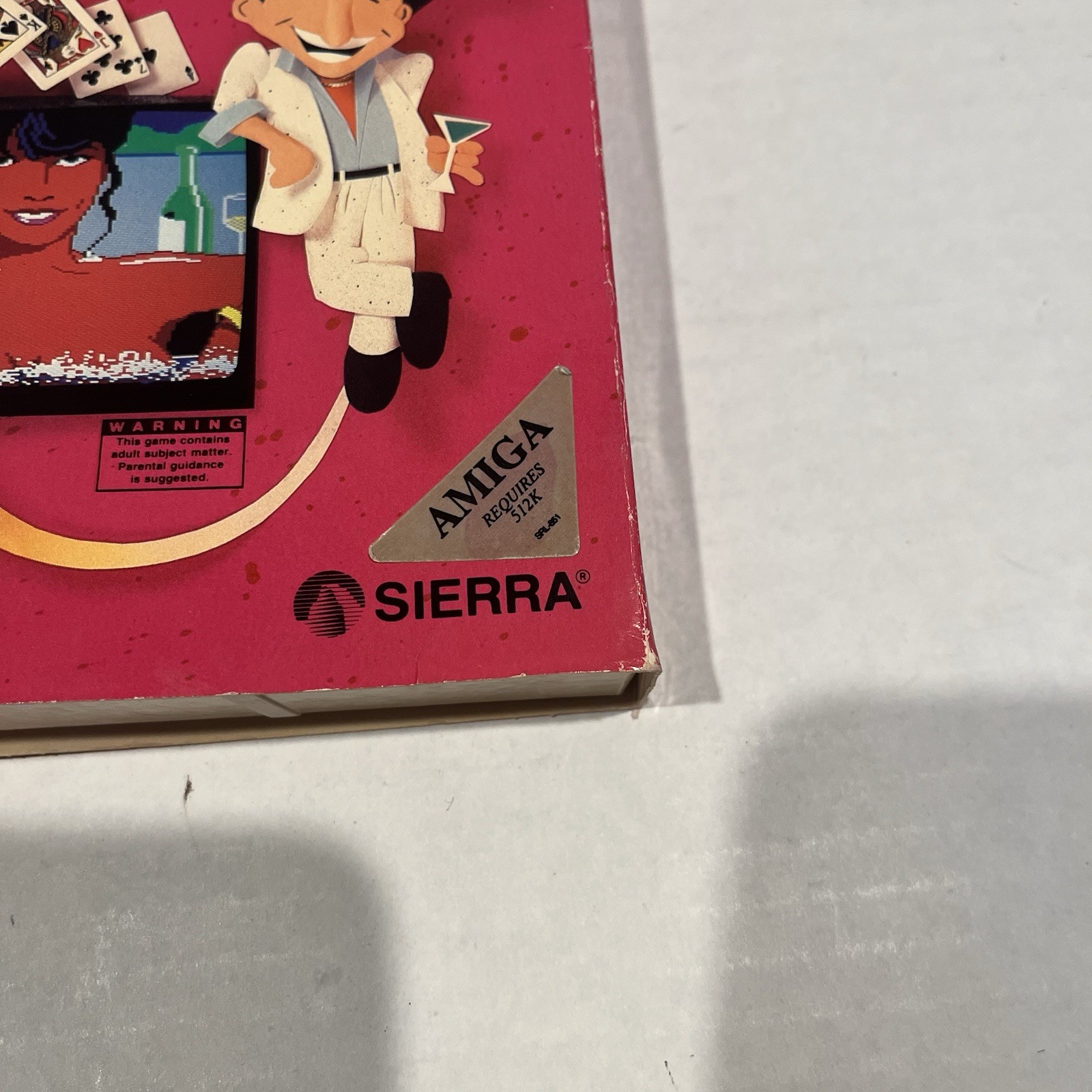 Amiga Leisure Suit Larry In Land Of The Lounge Lizards Vintage 80s Sierra Game