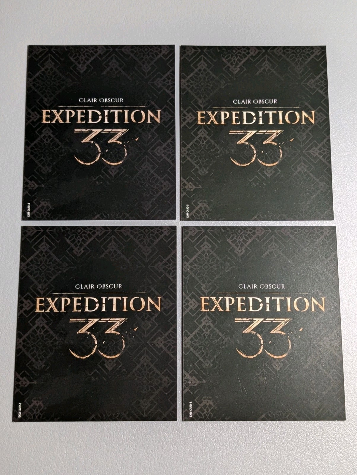 Clair Obscur: Expedition 33 Mirror Edition Art Card 4, 5, 7, 8 Monoco, Lune