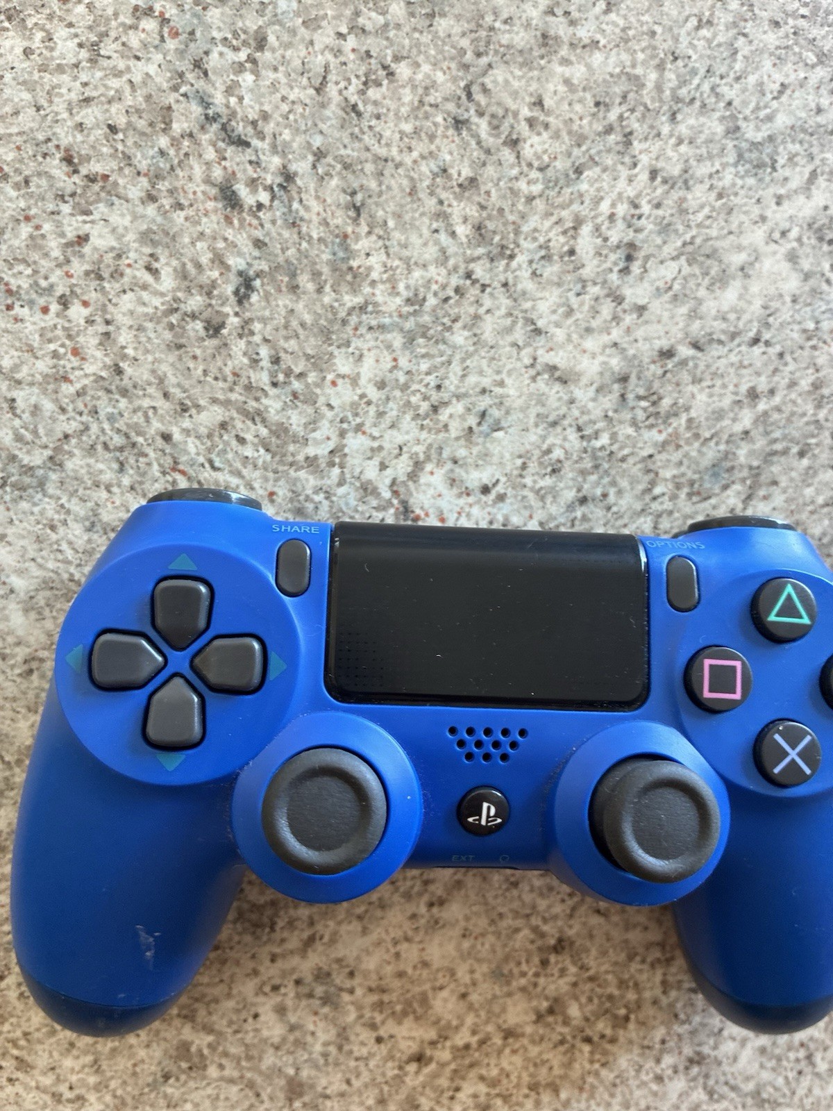 Sony Dualshock 4 OEM Wireless Controller CUHZCT2U – Blue (PS4) Parts Only Read