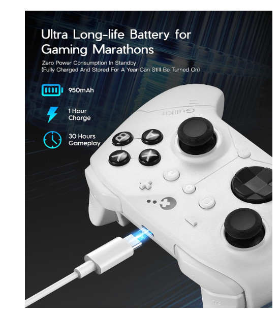 GuliKit ES E-Sports /ES Pro Controller for Nintendo Switch /Switch 2, PC,Windows