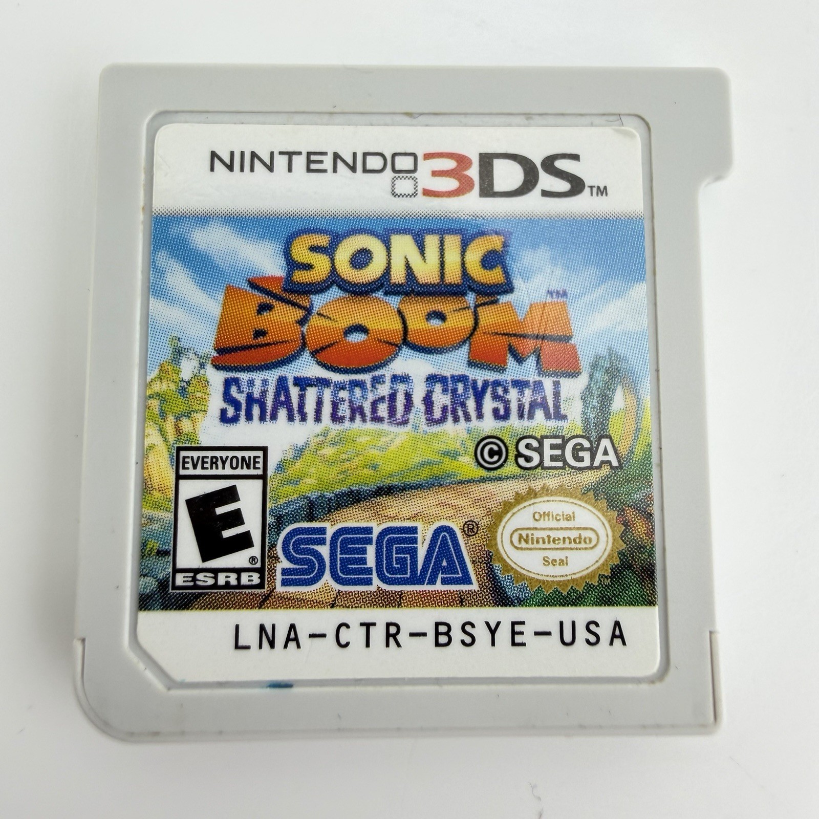 Sonic Boom: Shattered Crystal (Nintendo 3DS, 2014) – Very Good – Game Only