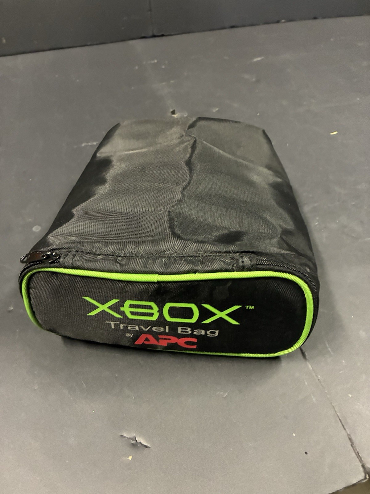 Vintage 2000s Original Xbox APC Promotional Carrying Case Zip! Rare Collectable