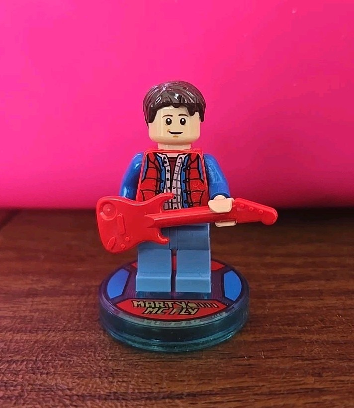 Lego Dimensions Marty McFly Figure & Tag Back To The Future 71201