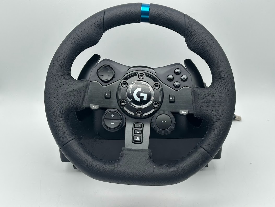 Logitech G923 Racing Wheel and Pedals – Black
