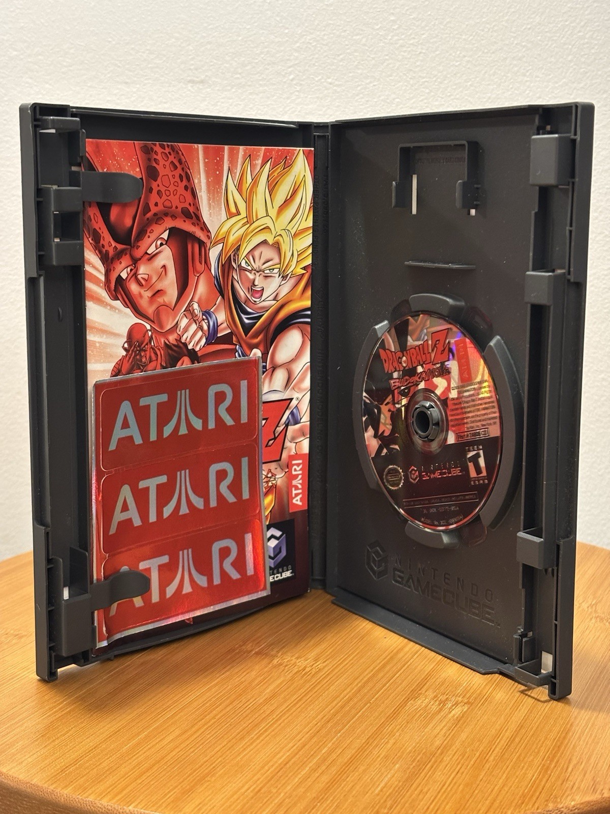 Dragon Ball Z: Budokai – Nintendo GameCube Complete CIB with Atari Stickers