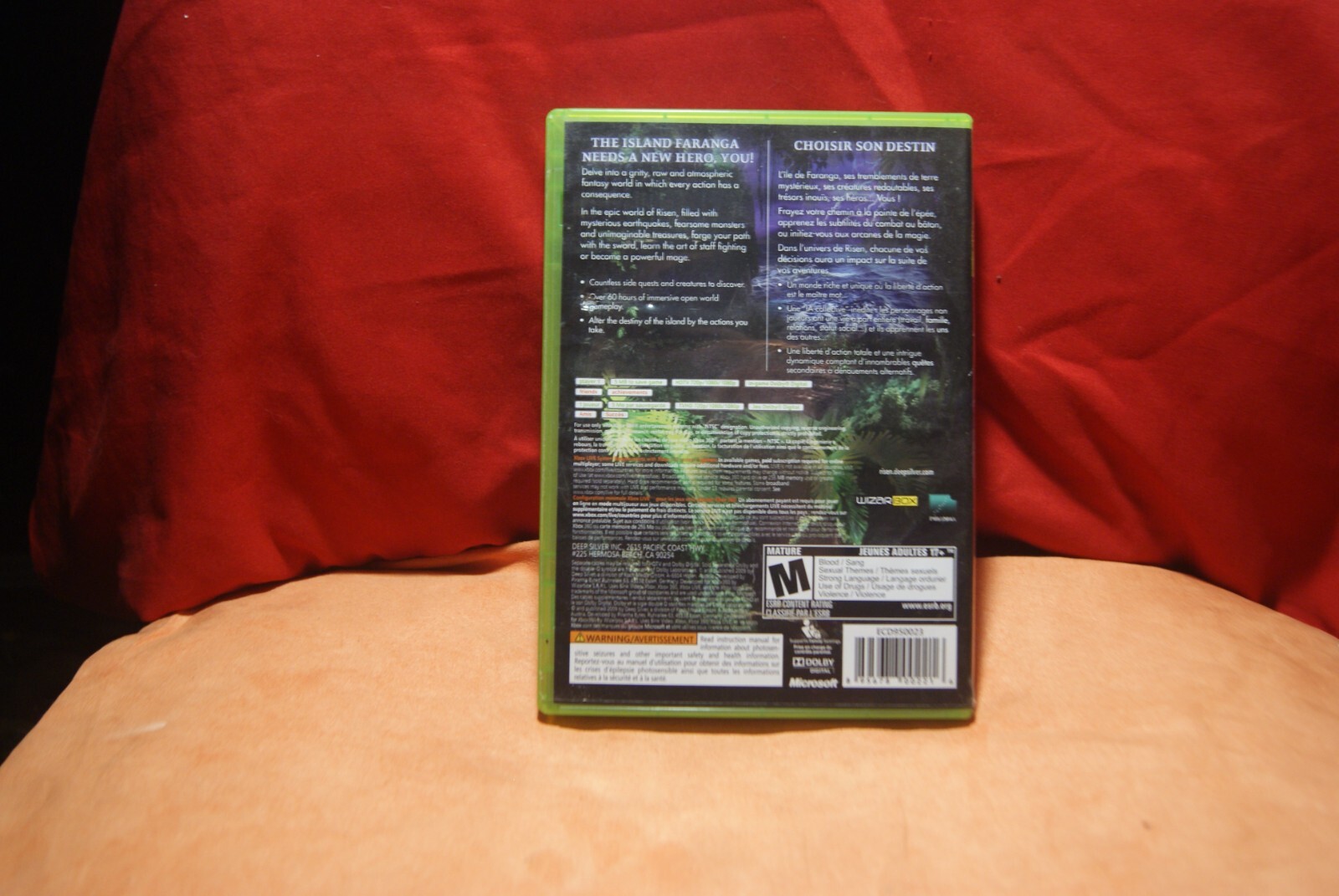 Risen Xbox 360 Game and Case & Manual Cib RPG 60 Plus Hours Gameplay