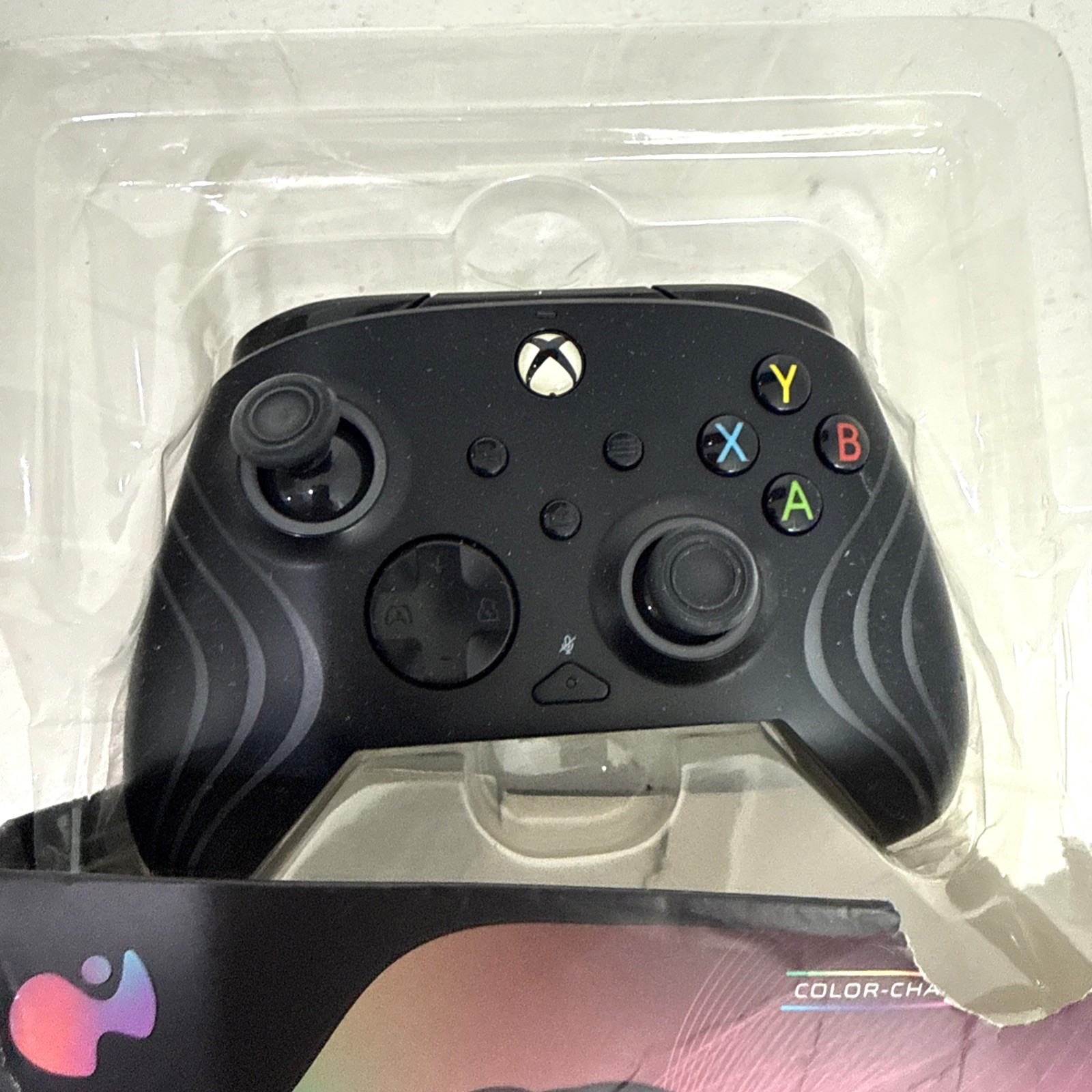 PDP Gaming Afterglow Wave Enhanced Wired Controller Xbox Series X|S Wave Black
