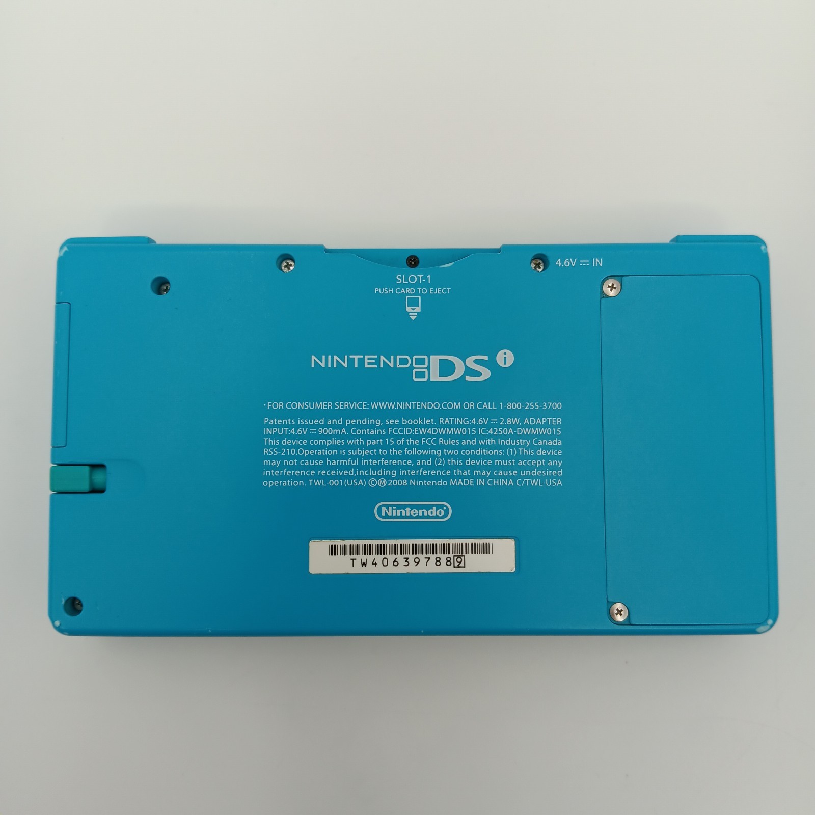 Nintendo DSI Handheld System Blue With Charger & Stylus Clean Tested