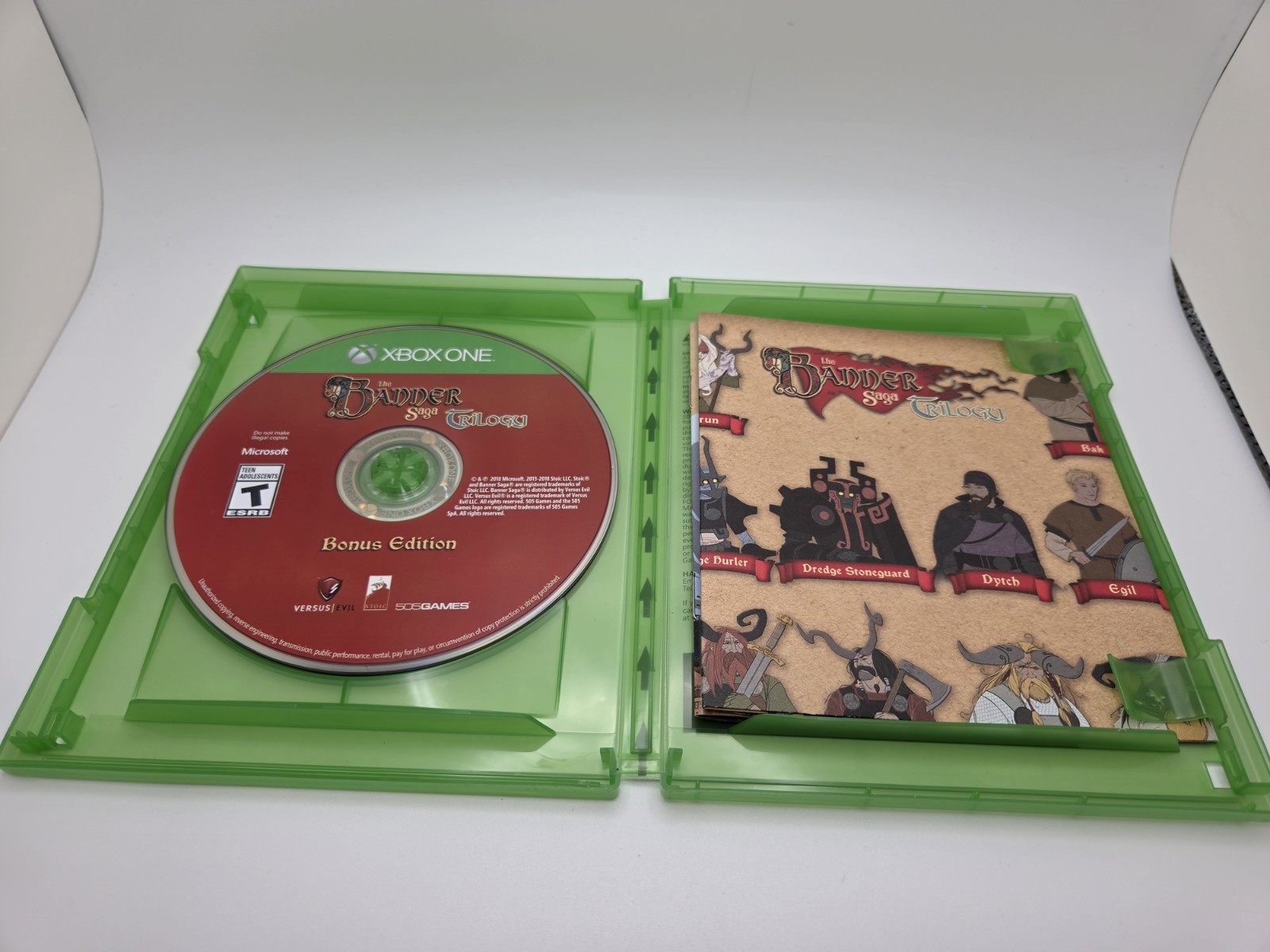 The Banner Saga Trilogy Bonus Edition for Xbox One Complete in Box
