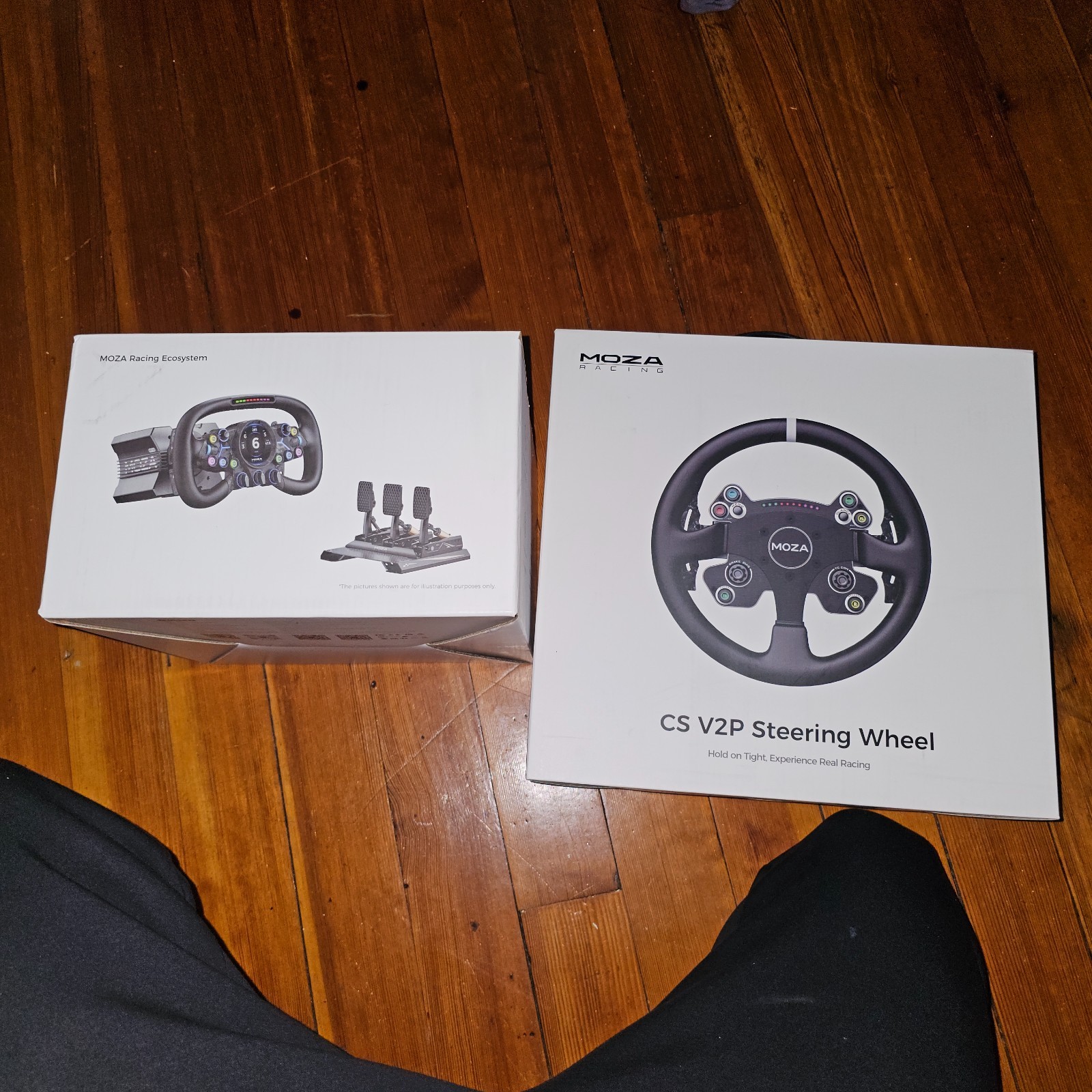 Moza Racing – R9 V3 Direct Drive + MOZA CS V2 + Desk Mount PXN Z9
