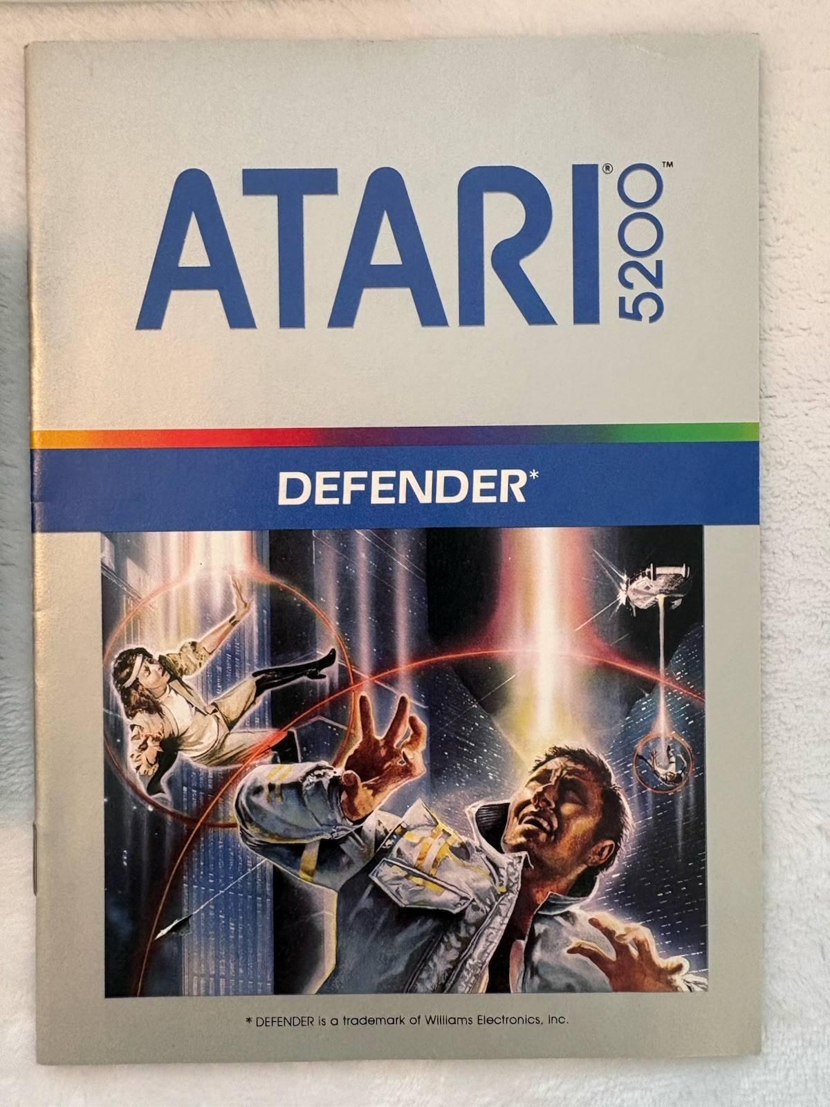 TESTED DEFENDER VGC 1982 Atari 5200 Game Cartridge W/Manual – Video