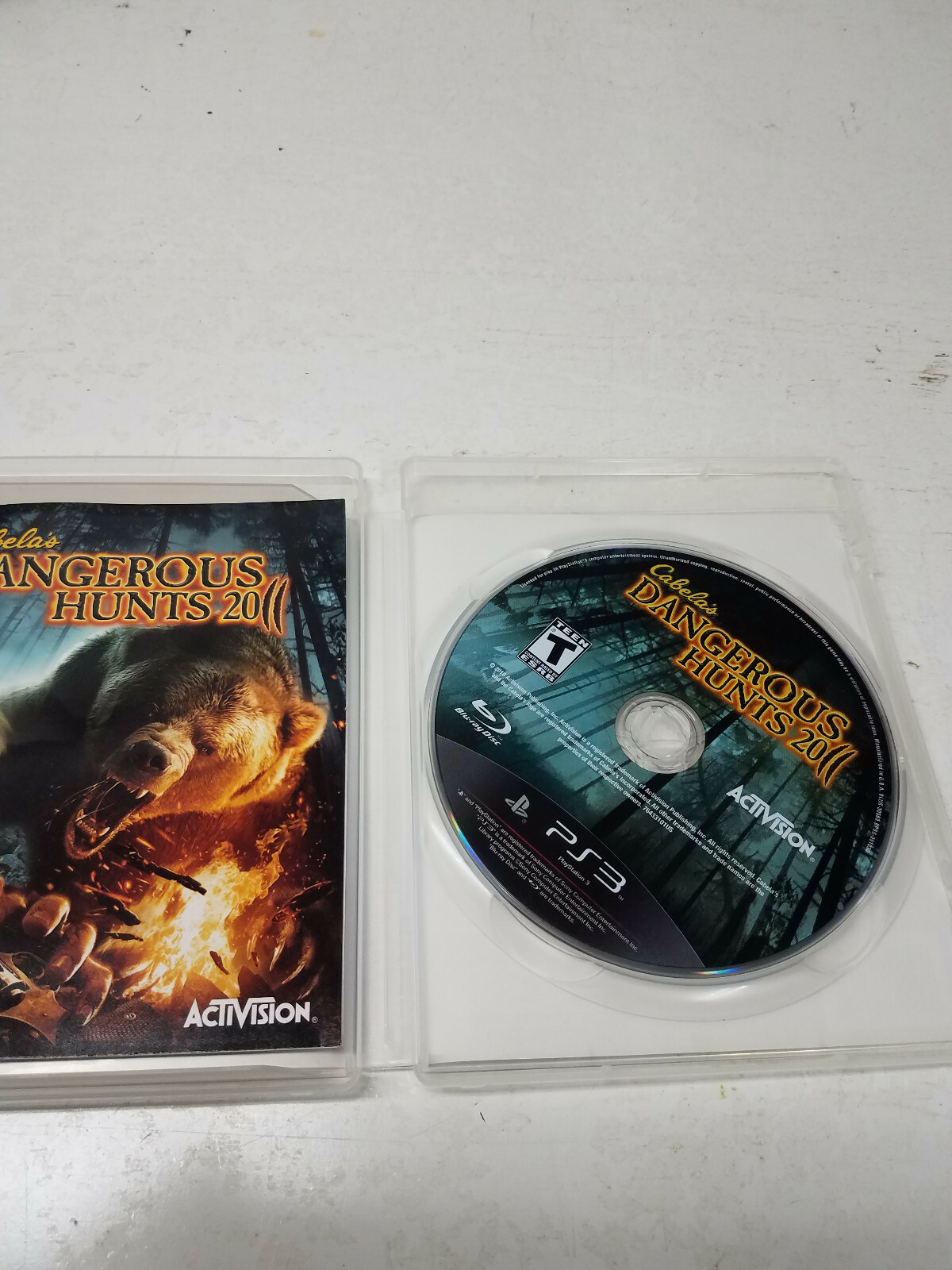Cabela’s Dangerous Hunts 2011 (Sony PlayStation 3, PS3, 2010) ActiVision Game