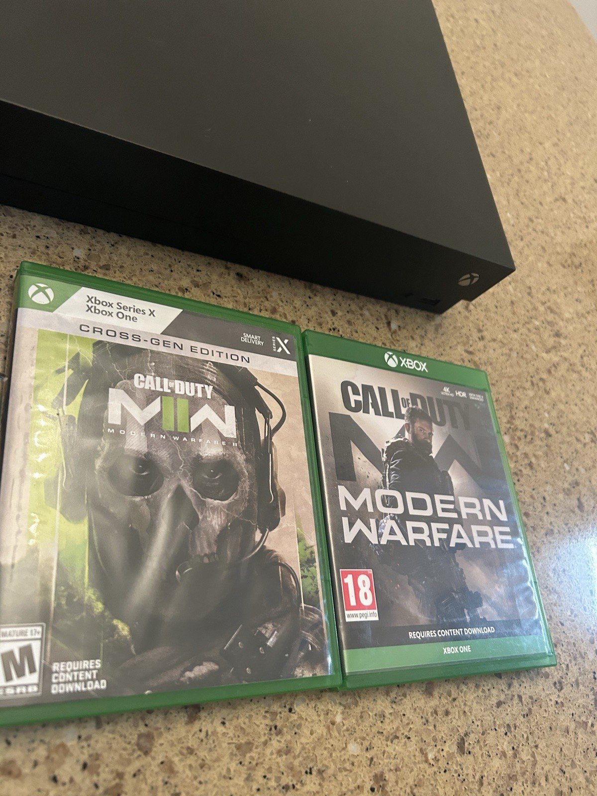 Microsoft Xbox One X 1 TB Bundle w/ PowerA Controller, Cables WORKING TESTED