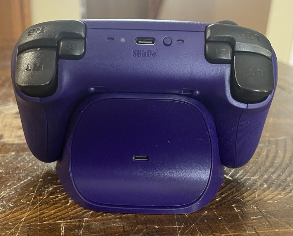 8BitDo Ultimate 2 Wireless Controller/Charging Dock for Windows/Android – Purple