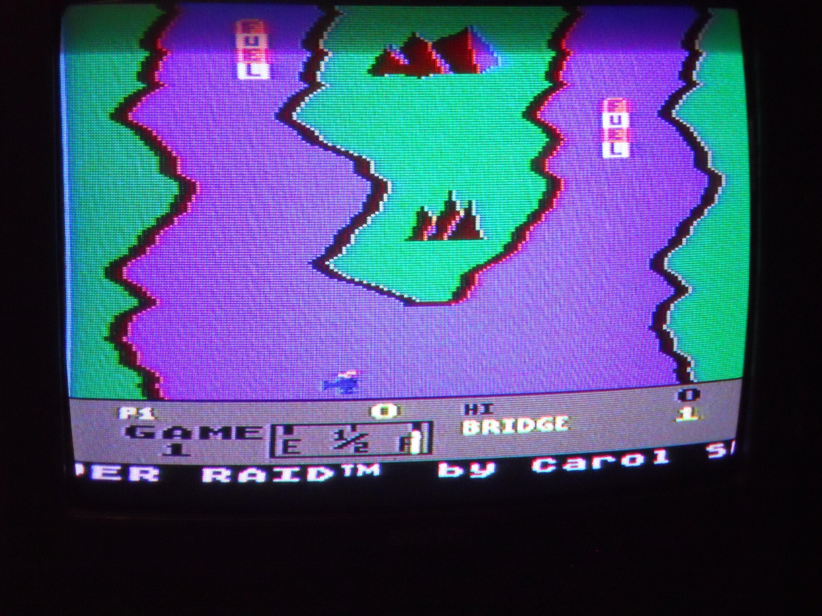 River Raid by Activision (Atari 5200, 1983) Game Cartridge w/Manual-Tested/Works