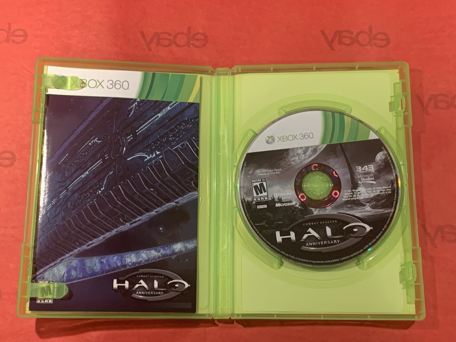Lot of 6 Halo Xbox 360 Games: 1 Anniversary,3,4 ODST, Reach, Wars CIB & TESTED