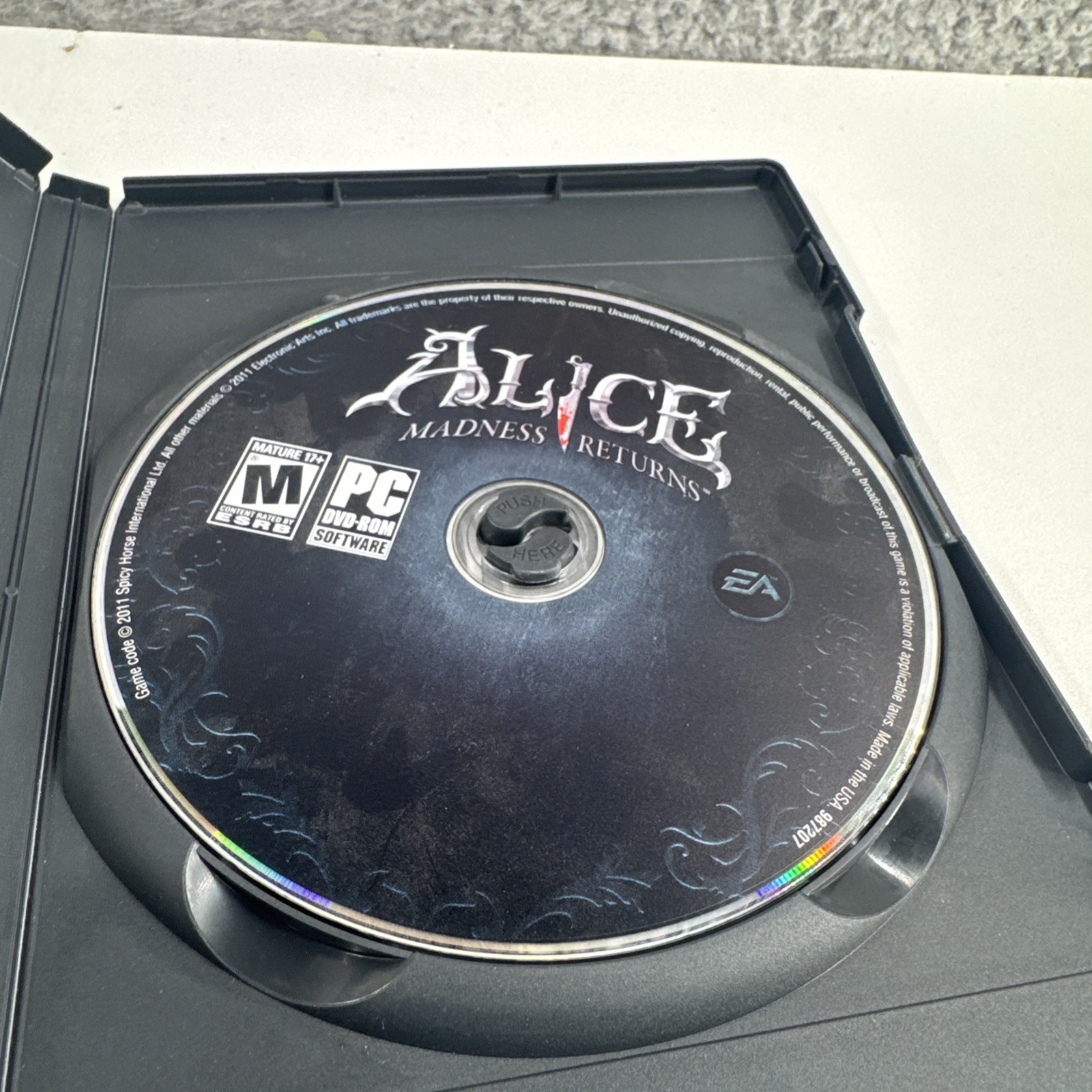 Alice: Madness Returns (PC, 2011) Complete Game Action Adventure Horror EA Rare