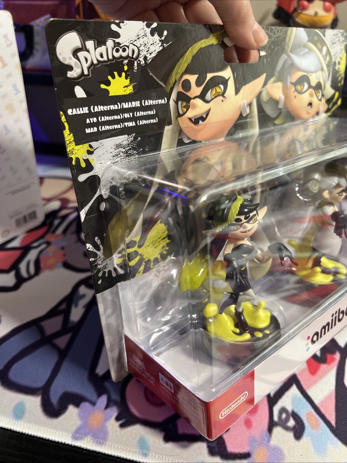 Splatoon amiibo Callie & Marie Alterna 2 Pack Nintendo New USA Seller English