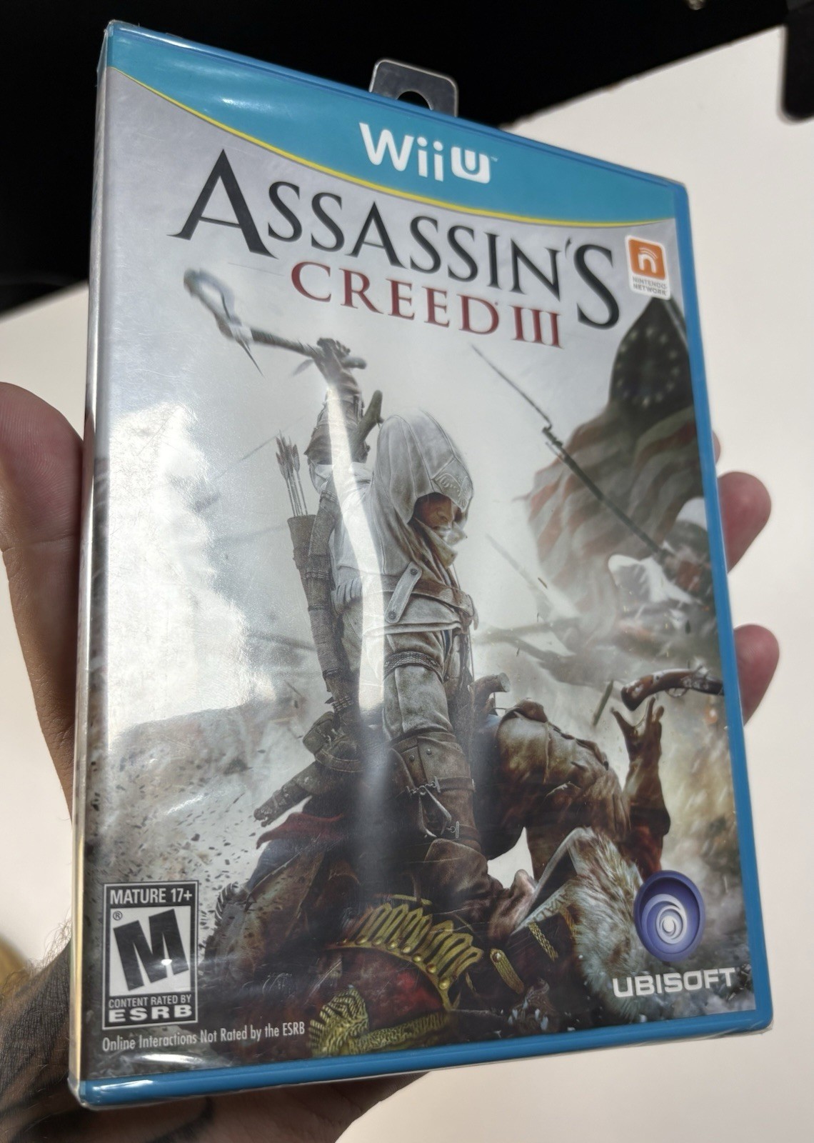 Assassin’s Creed III 3 (Nintendo Wii U, 2012) BRAND NEW FACTORY SEALED
