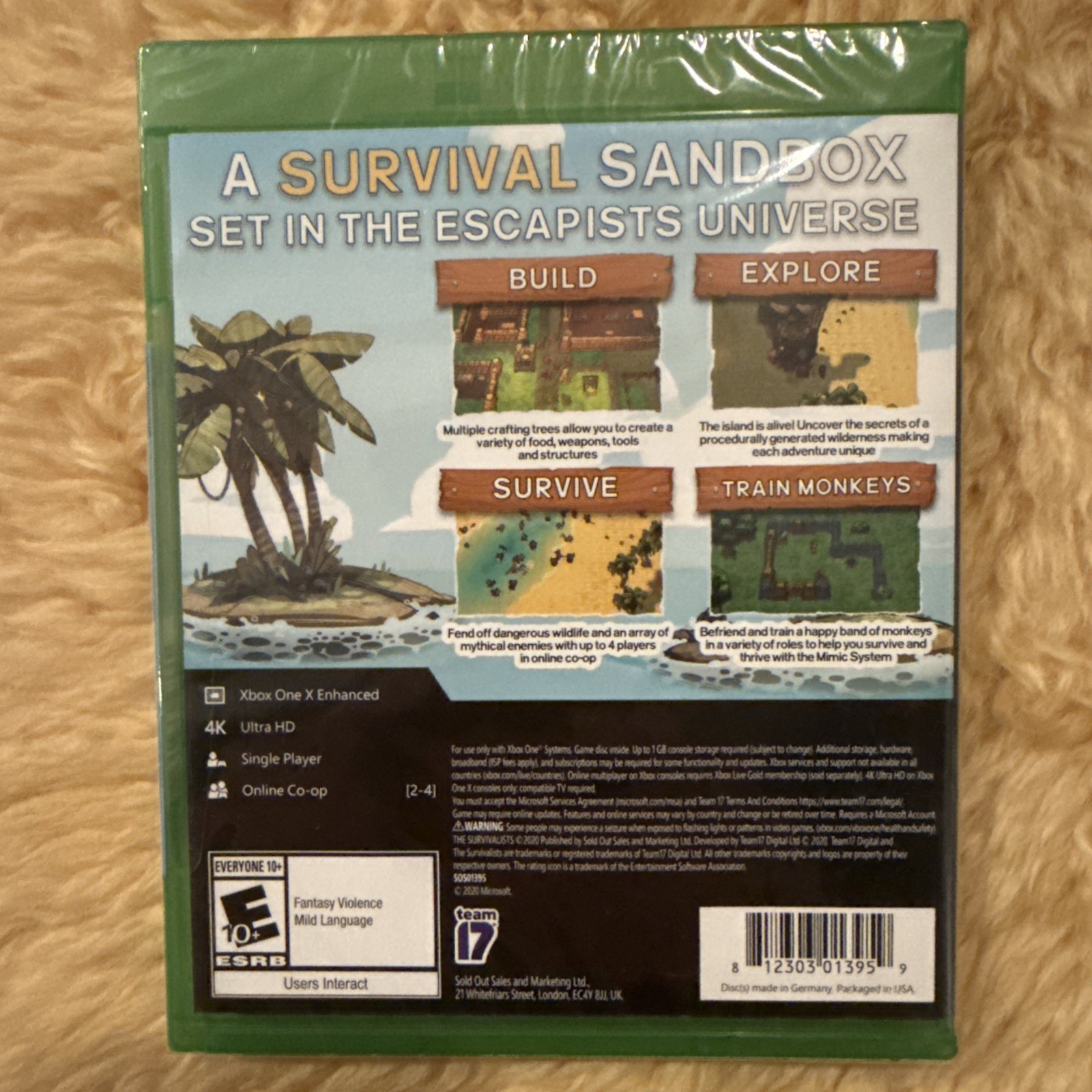 The Survivalists Microsoft Xbox One 2020 CiB New Factory Sealed!