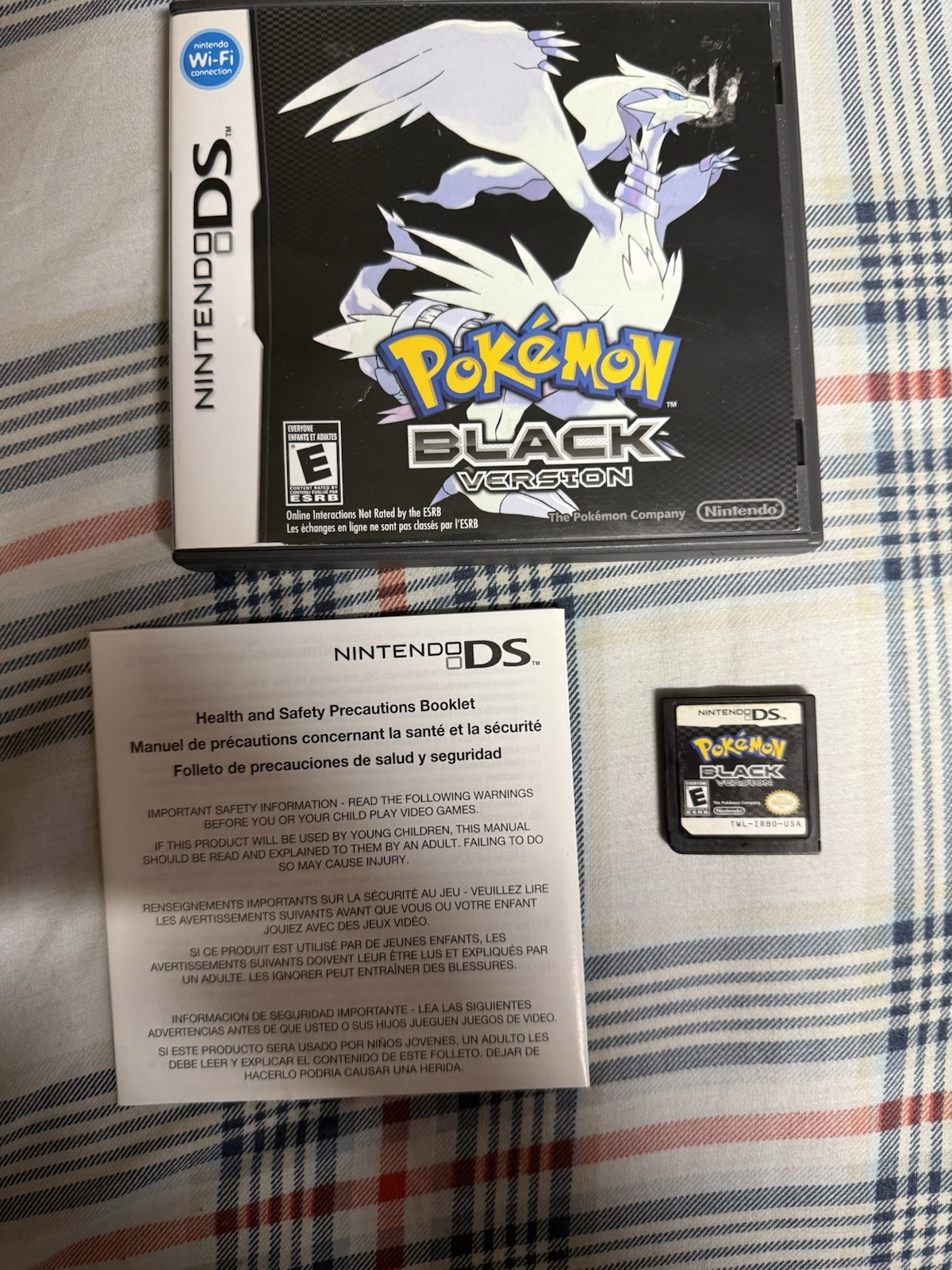 Pokemon Black and White, AUTHENTIC & TESTED. Has Case, Cart & manual, MANY SHINY
