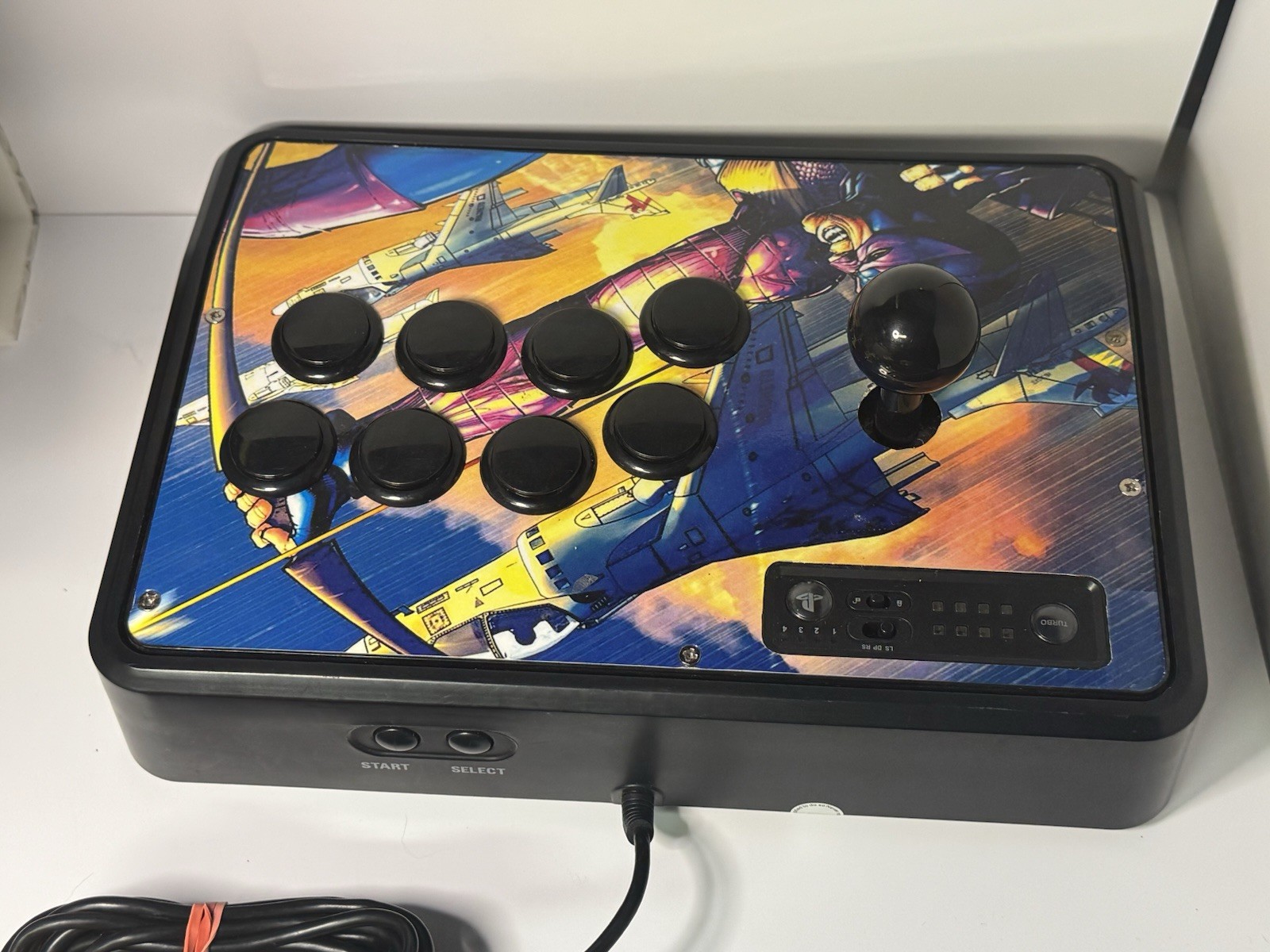 MADCATZ ALL STARS FIGHT STICK PS3 PLAYSTATION 3 USB HAWKEYE MARVEL CAPCOM
