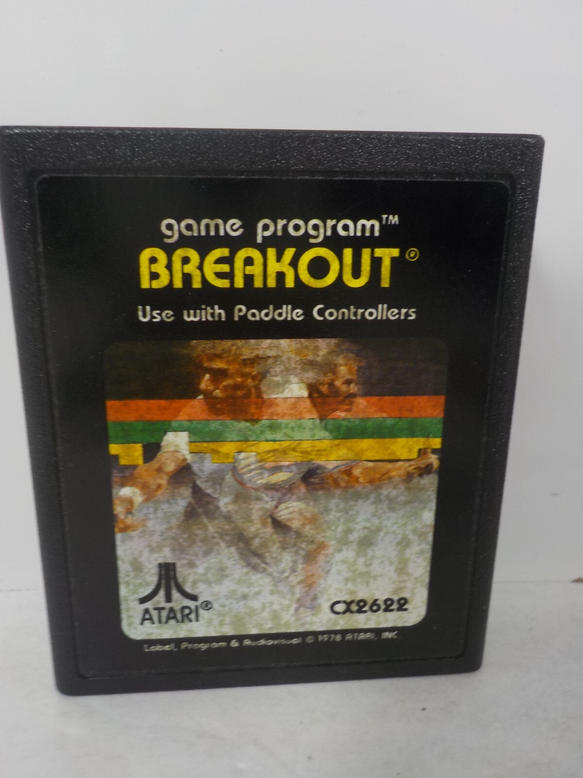 N A129 Atari 2600 Game w/ Manual Lot Breakout & Super Breakout