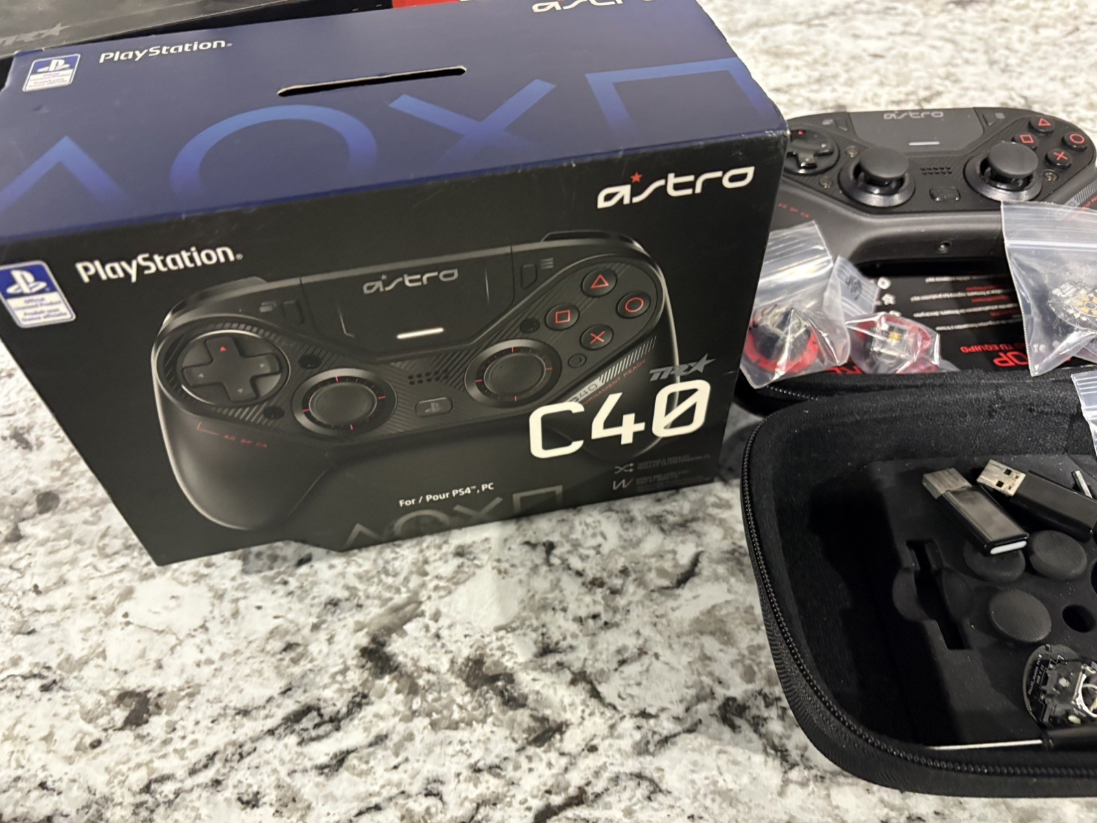 Astro Gaming C40 TR Wireless Controller for PlayStation 4 – Black