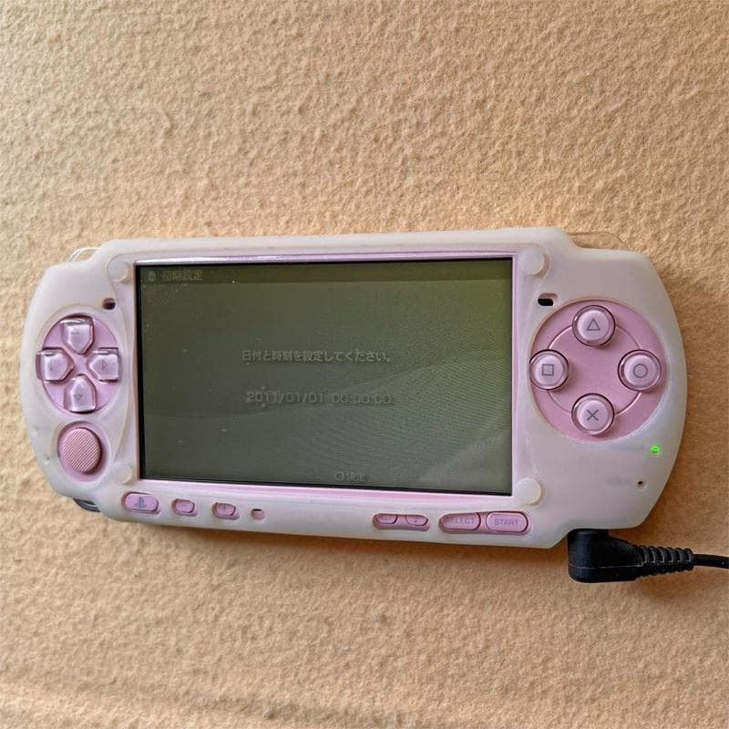 Excellent Sony PSP-3000 PSP 3000 Console Pink Region Free